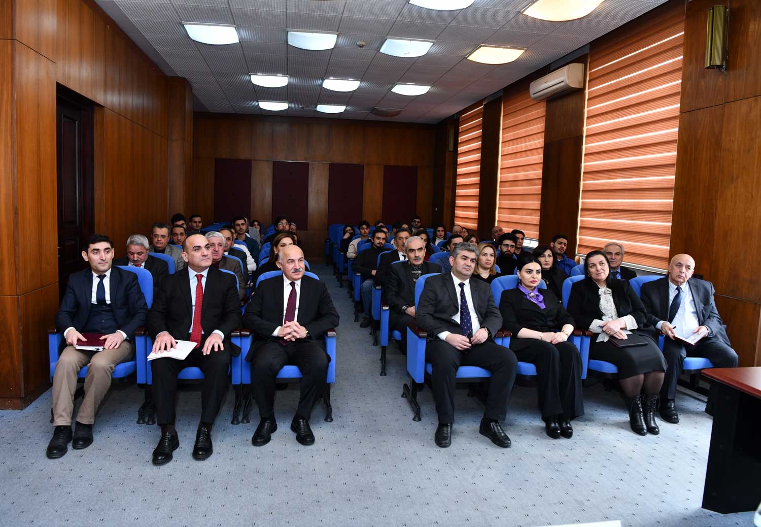 ADNSU və BŞTİ rəhbərliyinin görüşü keçirilib