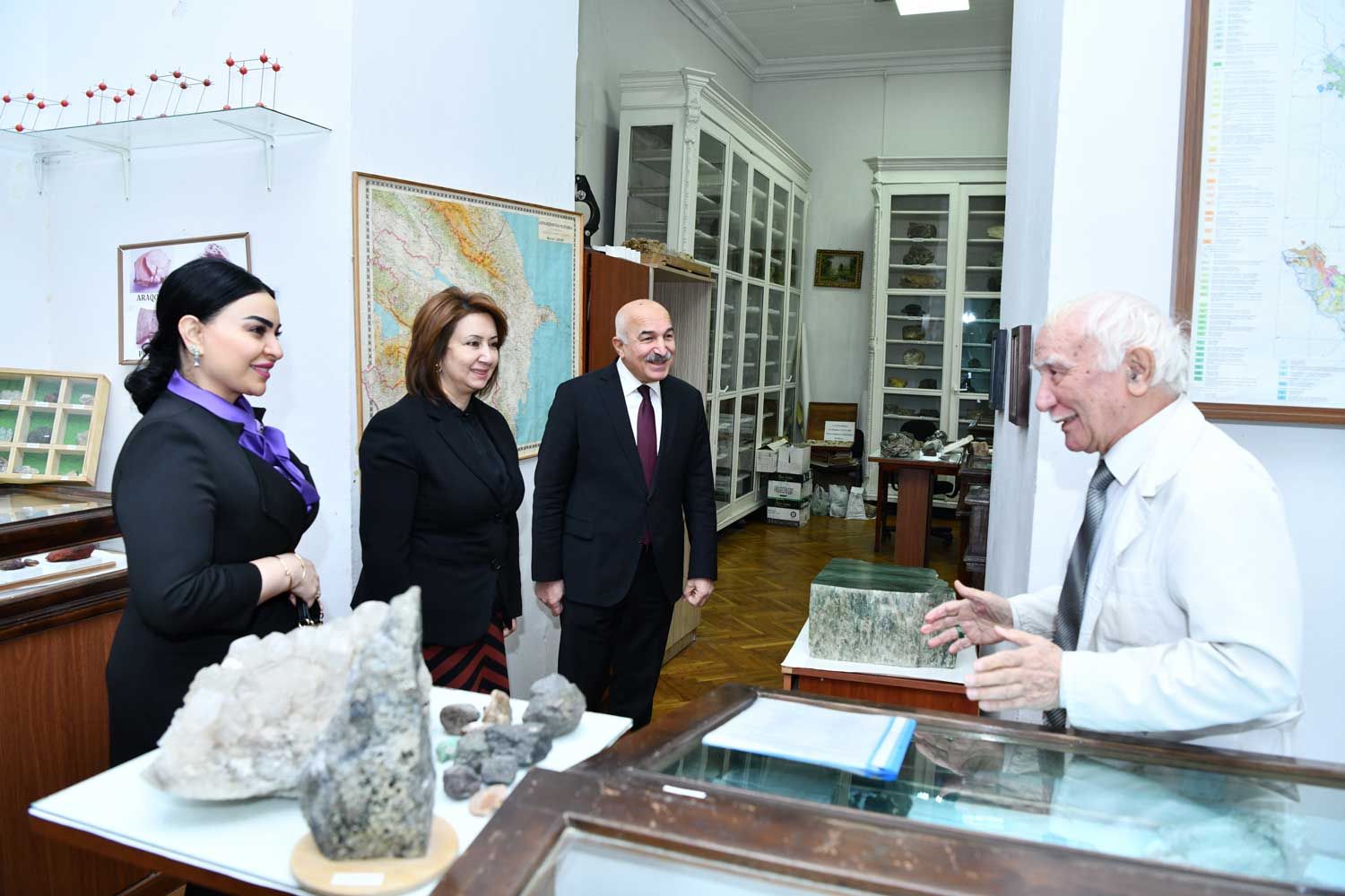 ADNSU və BŞTİ rəhbərliyinin görüşü keçirilib