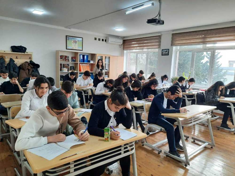 Birinci yarımil üzrə böyük summativ qiymətləndirmə keçirilir