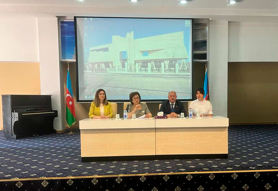 Məktəblilərlə görüş keçirilib