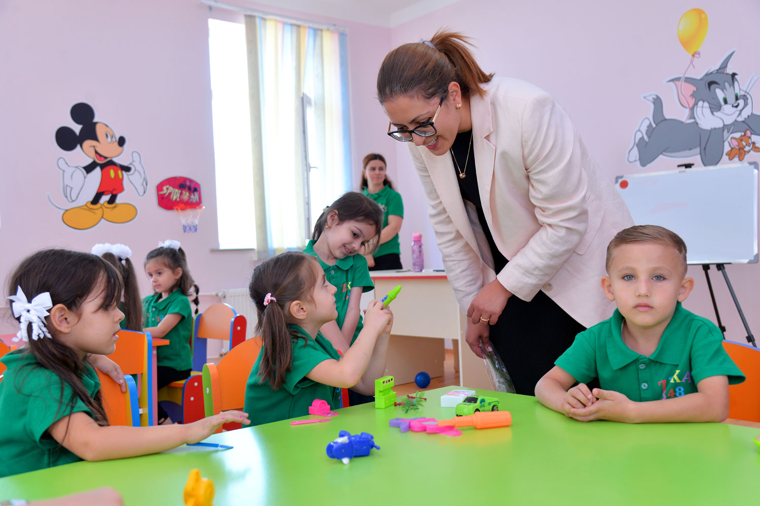 Paytaxtda yeni uşaq bağçası istifadəyə verilib - FOTOLAR