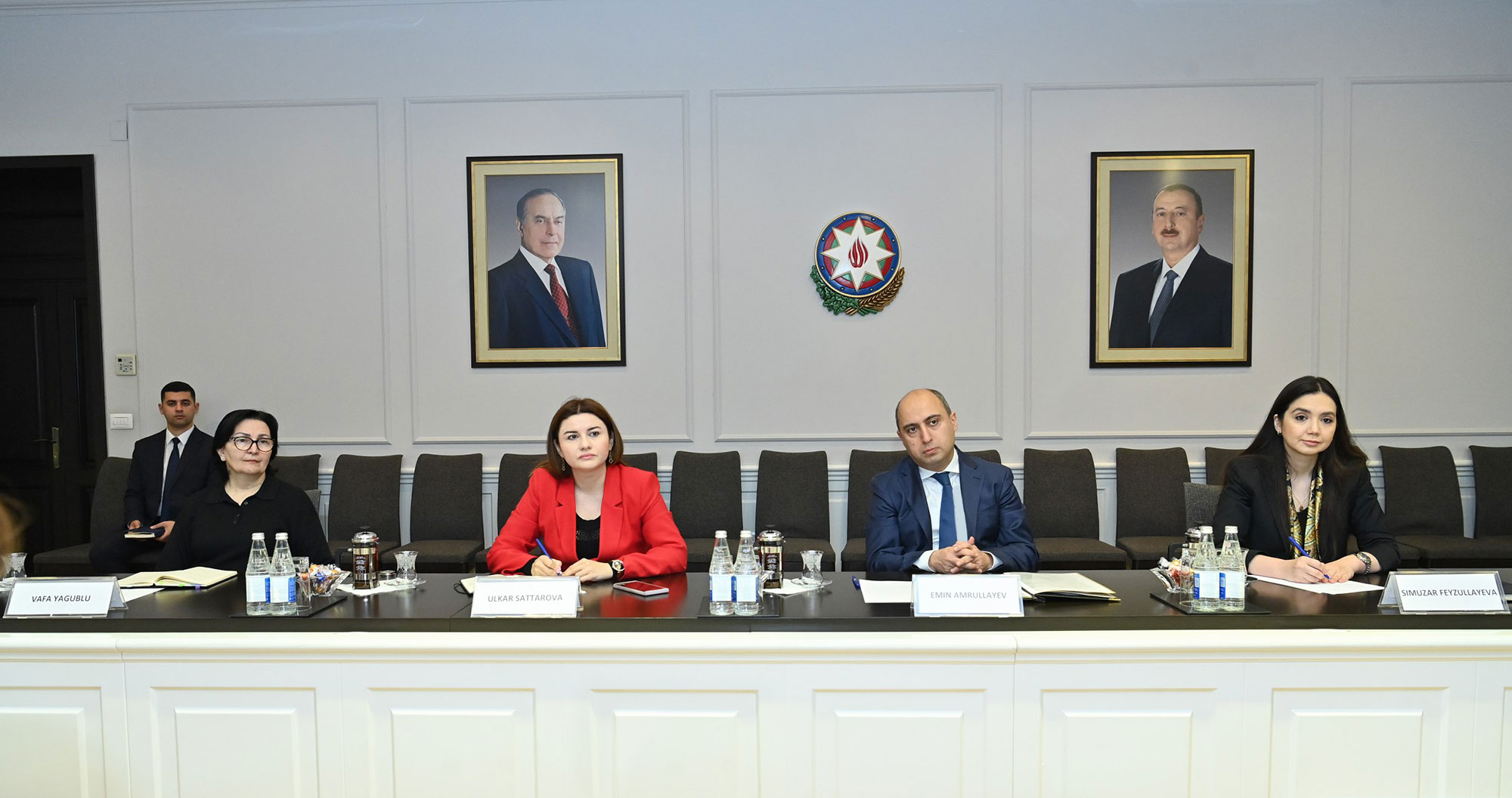 Elm və təhsil naziri Dünya Bankının Azərbaycan üzrə ölkə meneceri ilə görüşüb