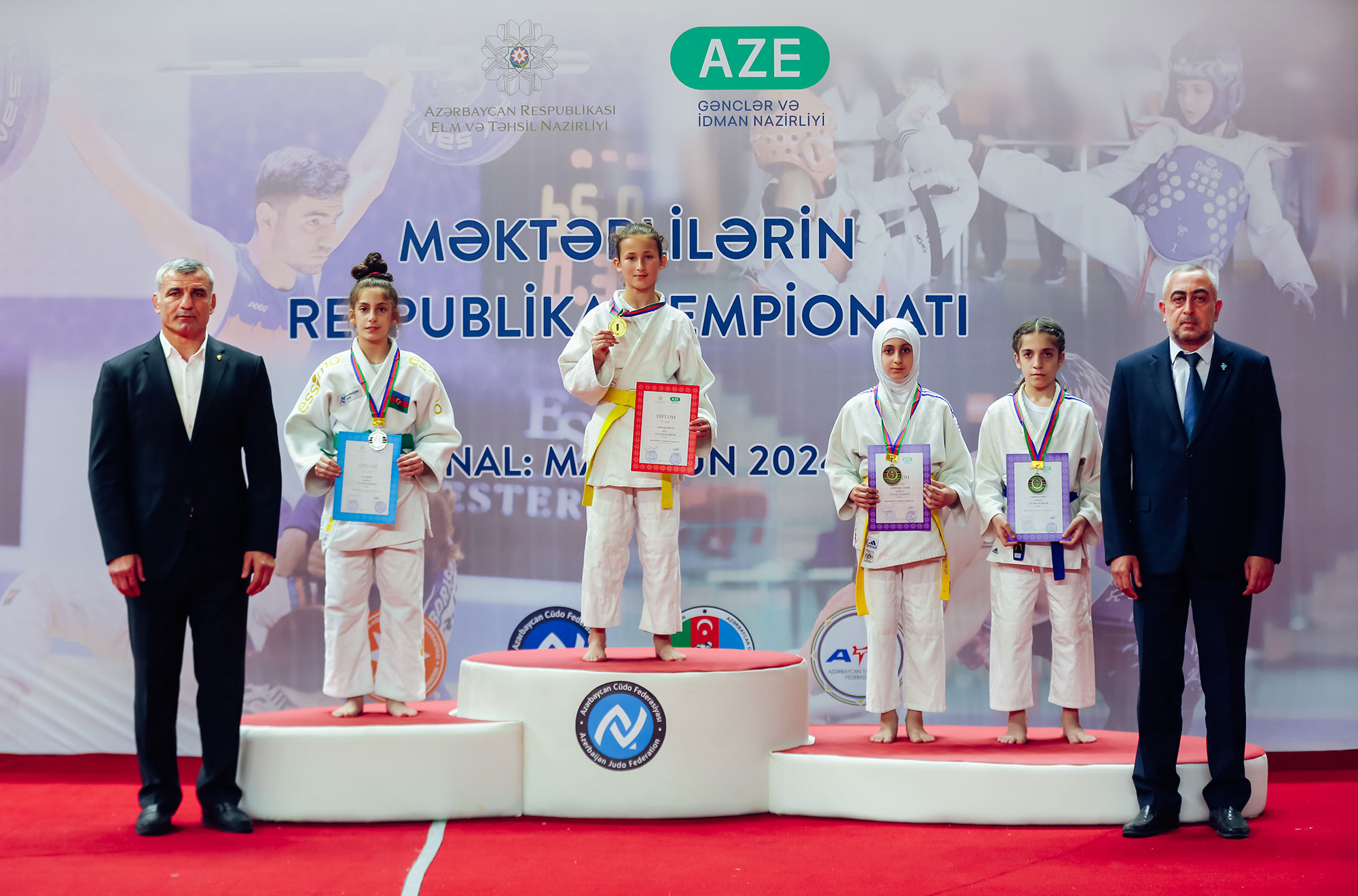 “Məktəblilərin respublika çempionatı”nın cüdo idman növü üzrə final yarışları keçirilib