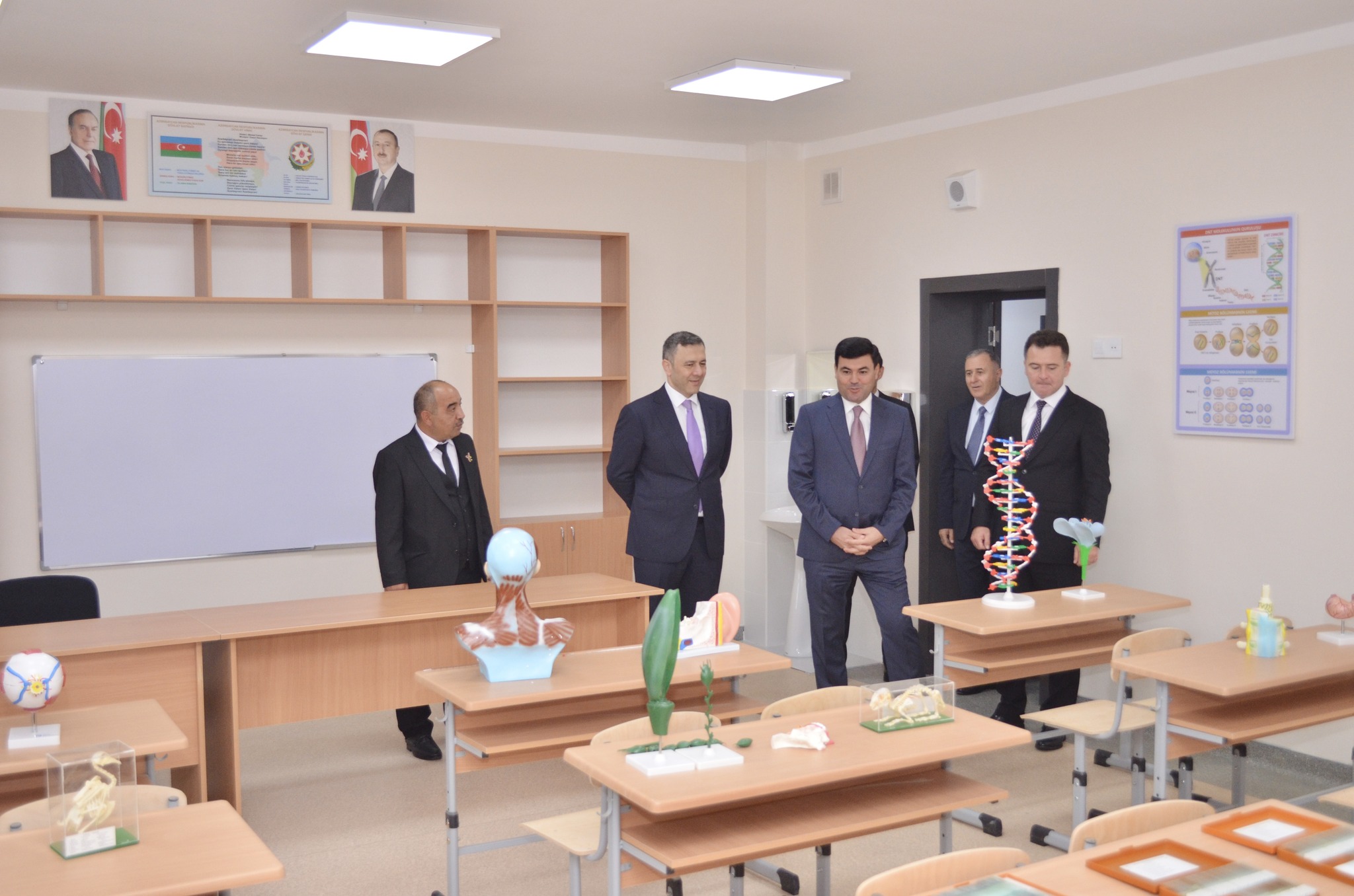 Qusarçay kənd tam orta məktəbi əsaslı təmirdən sonra istifadəyə verilib