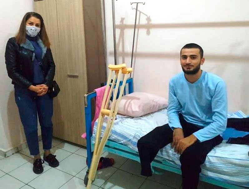 II Qarabağ müharibəsində yaralanmış qazilərlə görüş keçirilib