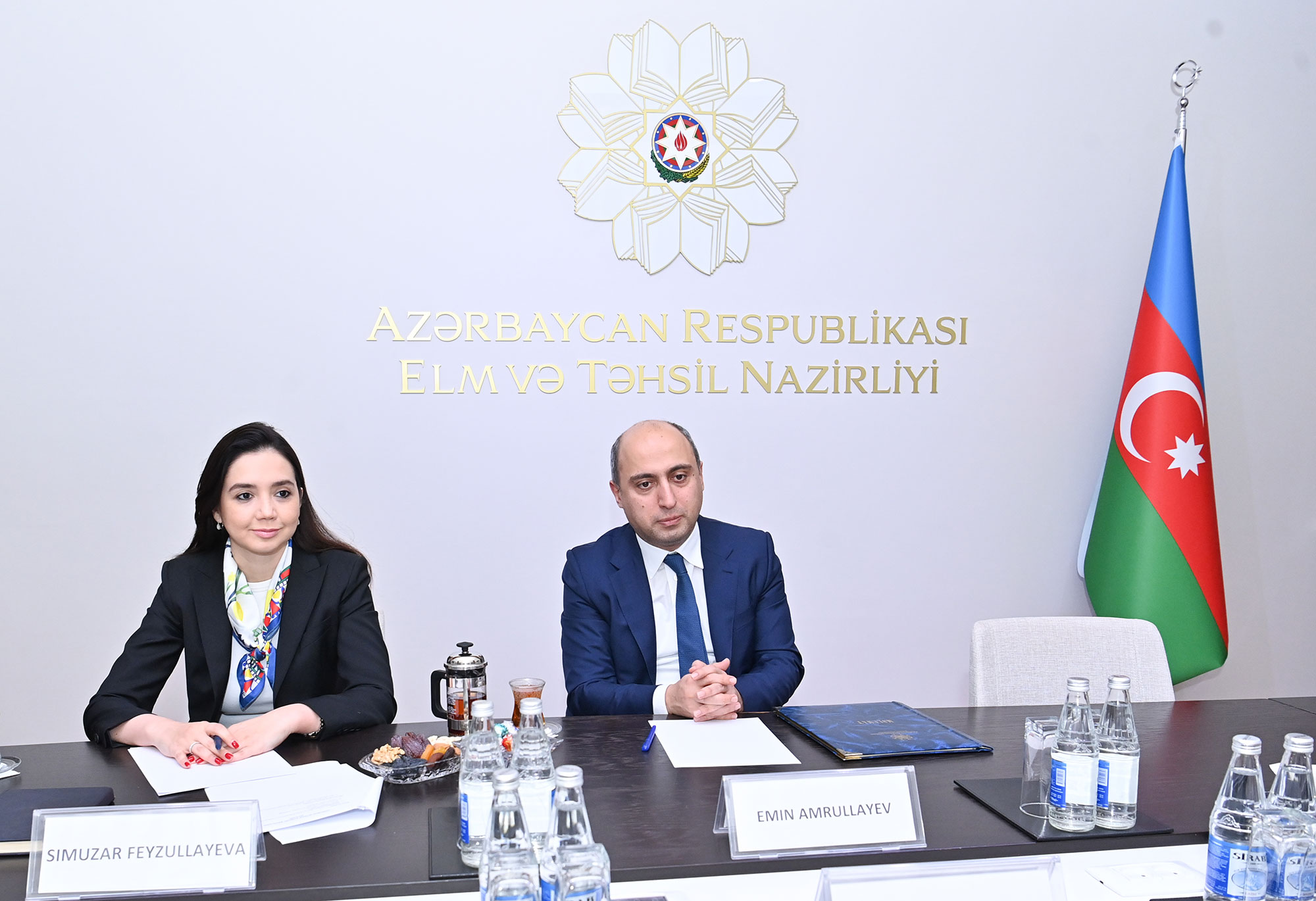 Elm və təhsil naziri Syerra-Leonenin Azərbaycandakı səfiri ilə görüşüb