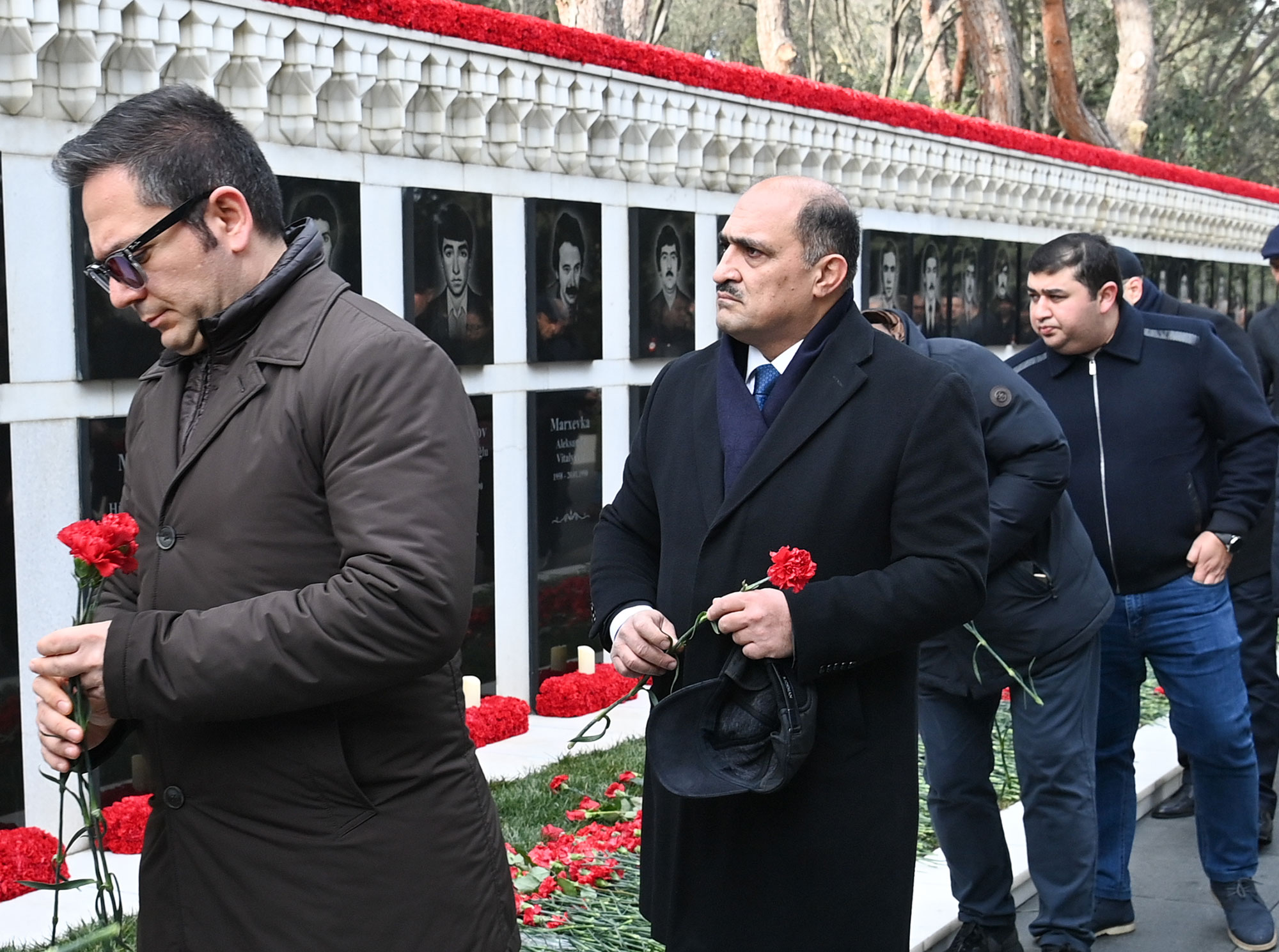 Şəhidlər xiyabanı ziyarət edilib