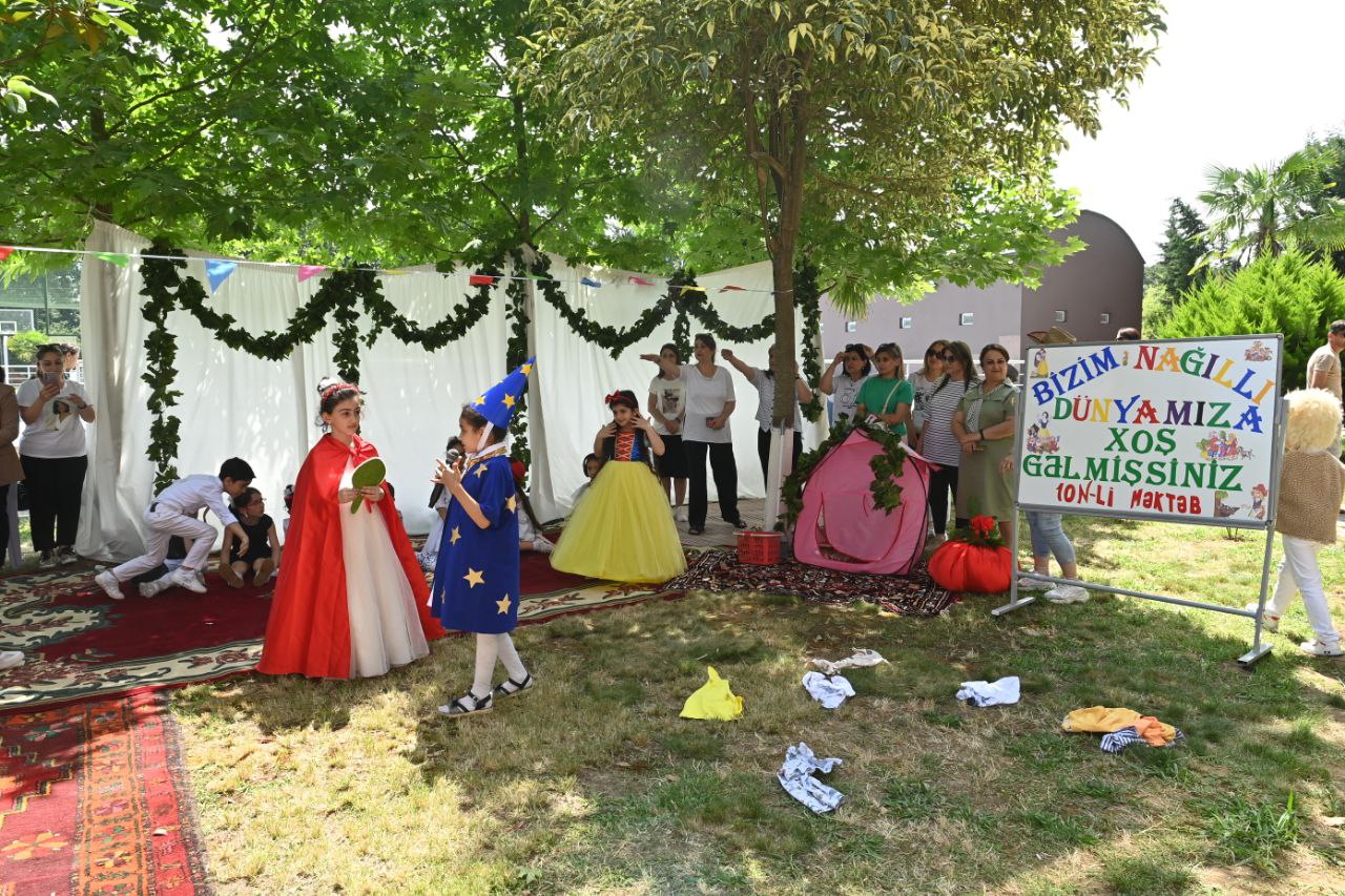 Lənkəran məktəblilərinin yay festivalı