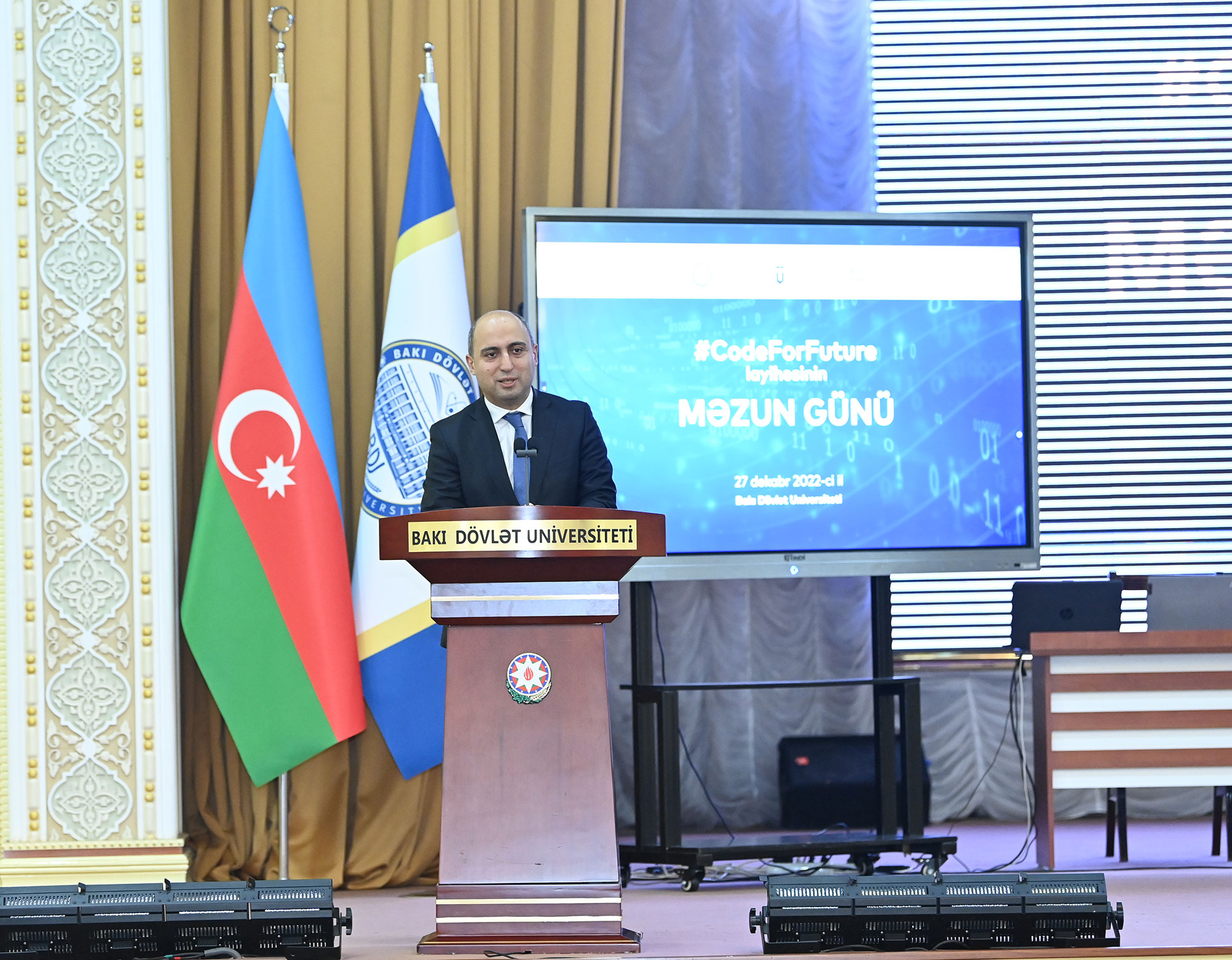 BDU-da “Code For Future” layihəsinin məzun günü keçirilib