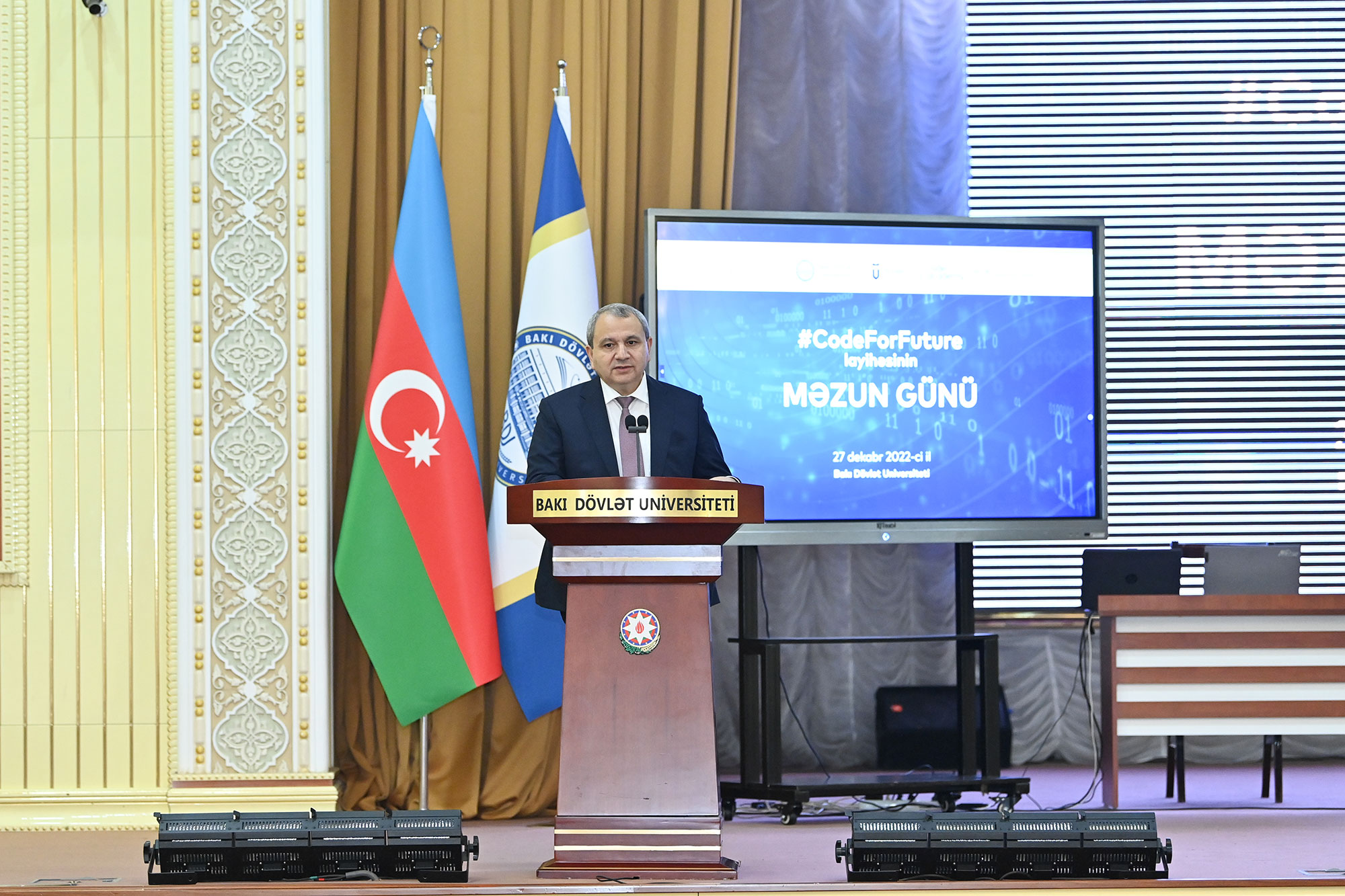 BDU-da “Code For Future” layihəsinin məzun günü keçirilib