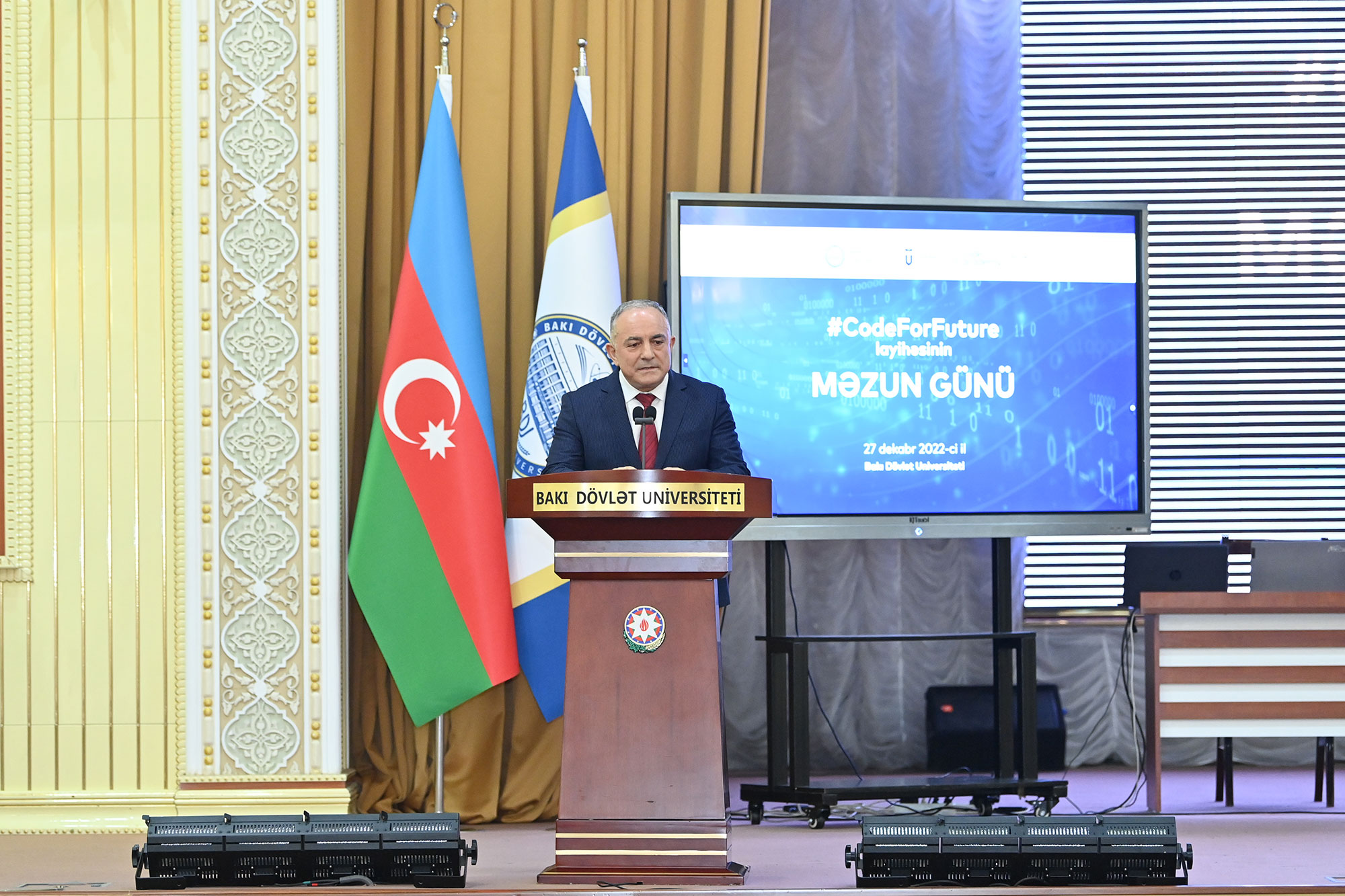 BDU-da “Code For Future” layihəsinin məzun günü keçirilib