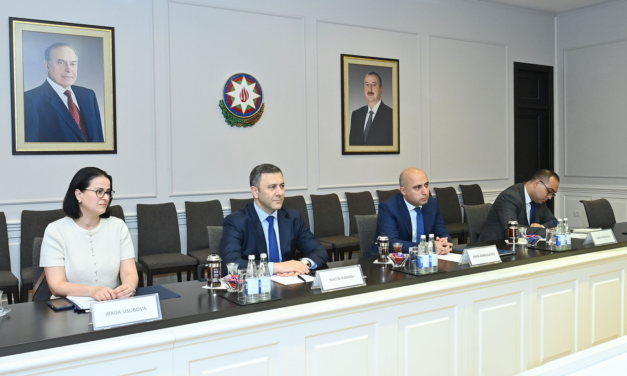 Emin Əmrullayev pakistanlı nazir ilə görüşüb
