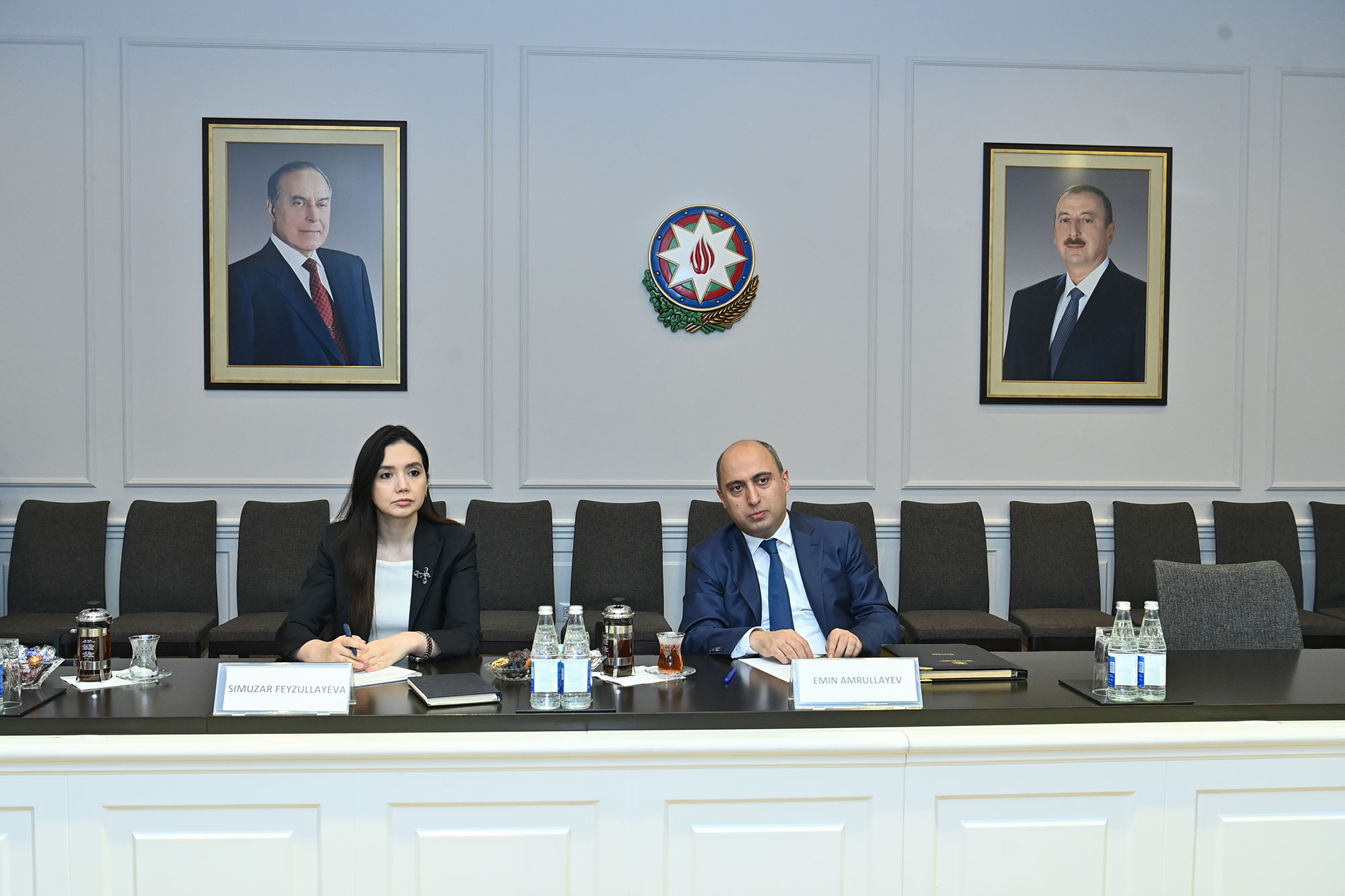 Elm və təhsil naziri Rusiya Federasiyasının Azərbaycan Respublikasındakı səfiri ilə görüşüb
