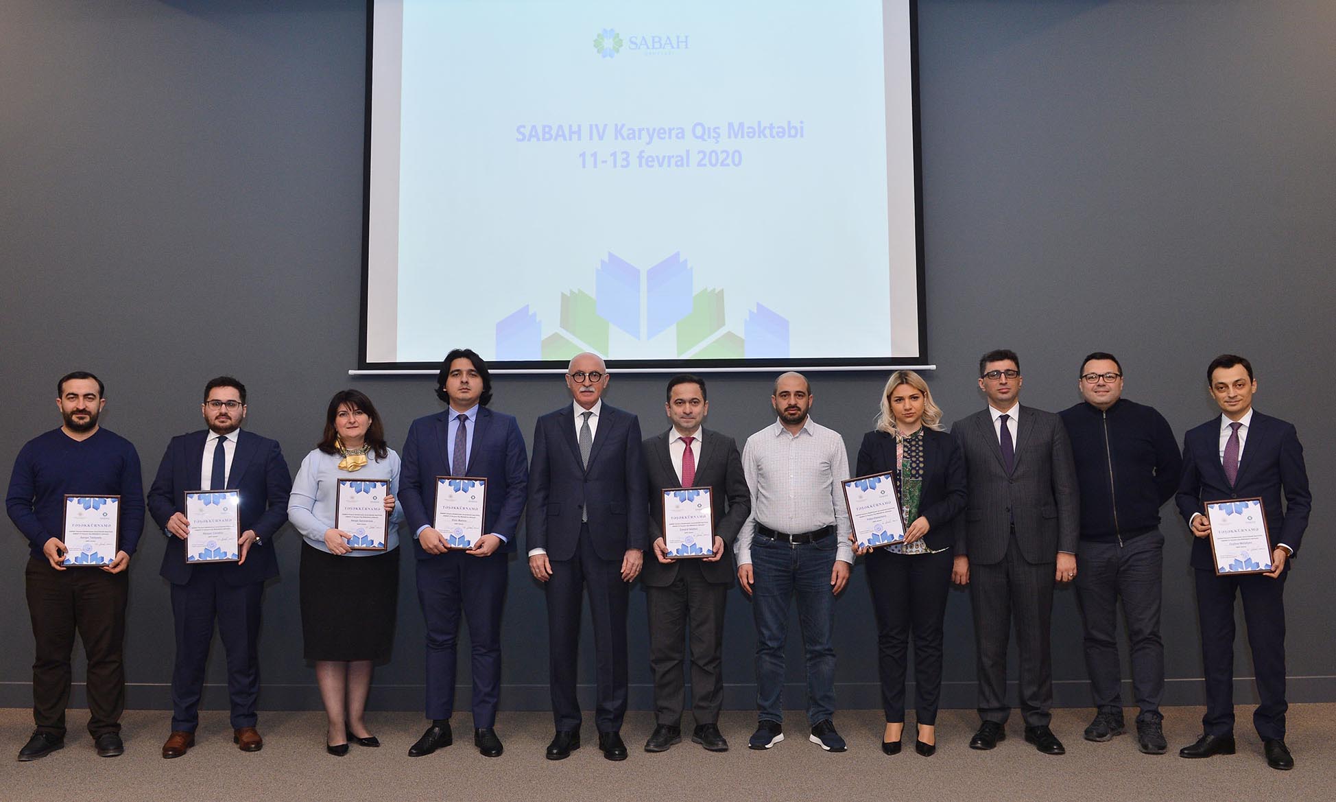 SABAH IV Karyera Qış Məktəbinin iştirakçıları ilə görüş