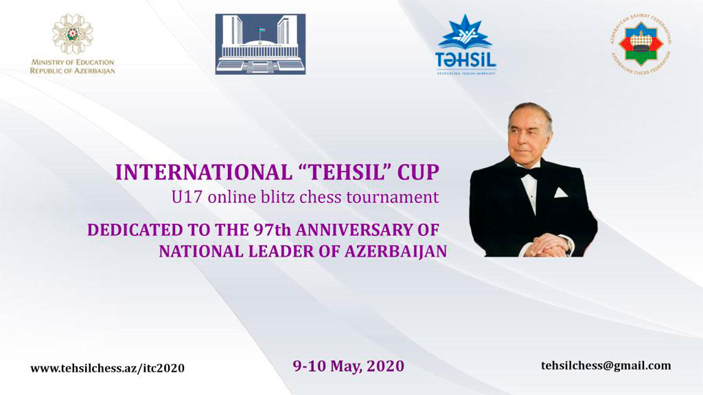 Şahmat üzrə onlayn “Beynəlxalq təhsil kuboku”
