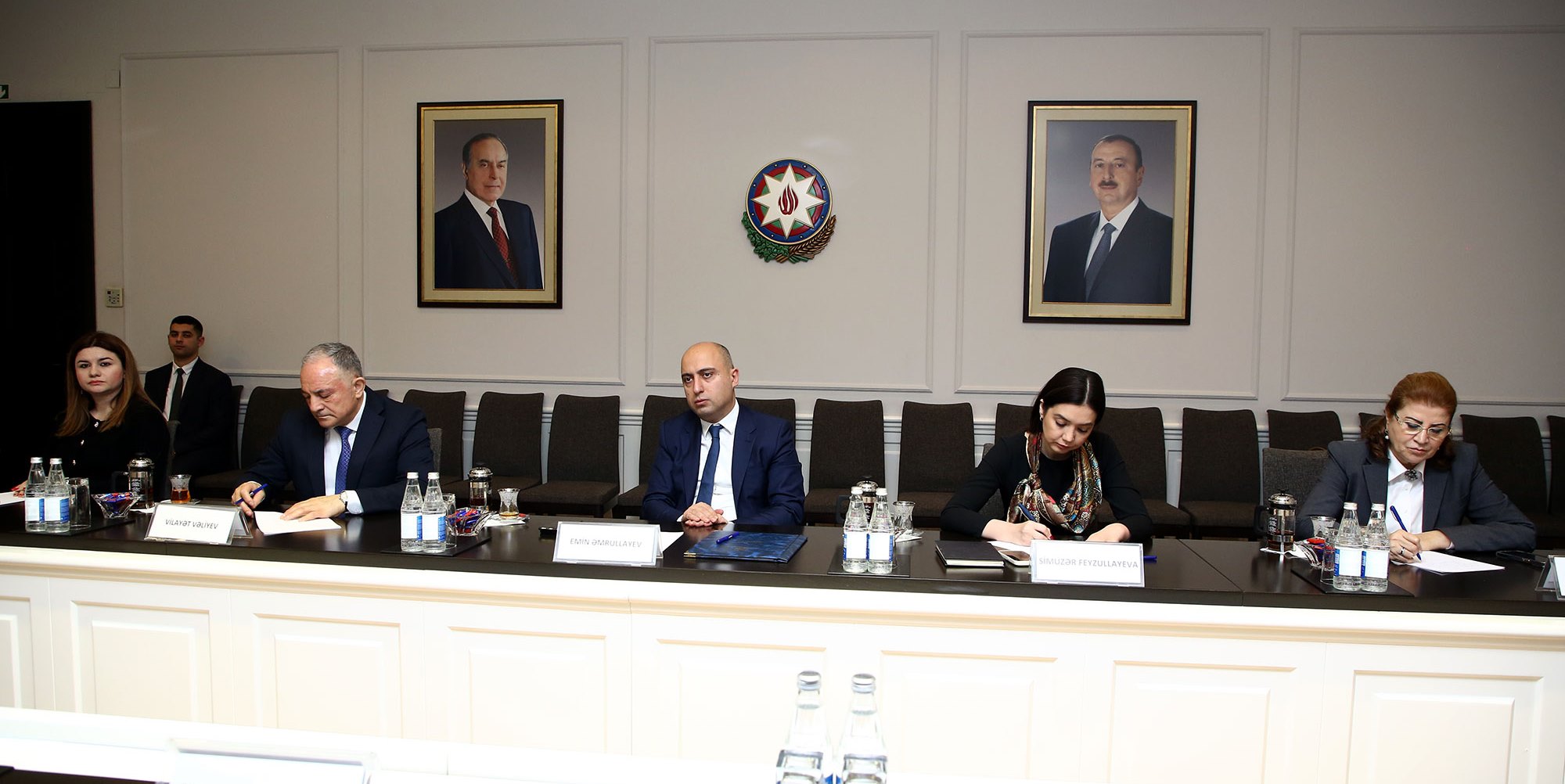Elm və təhsil naziri Hacettepe Universitetinin rektoru ilə görüşüb