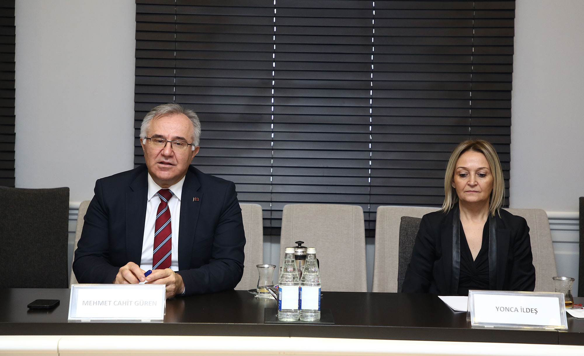 Elm və təhsil naziri Hacettepe Universitetinin rektoru ilə görüşüb