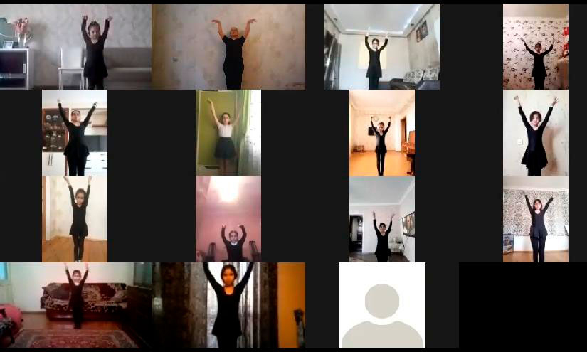 Məktəbdənkənar fəaliyyət üzrə onlayn dərslər keçirilir