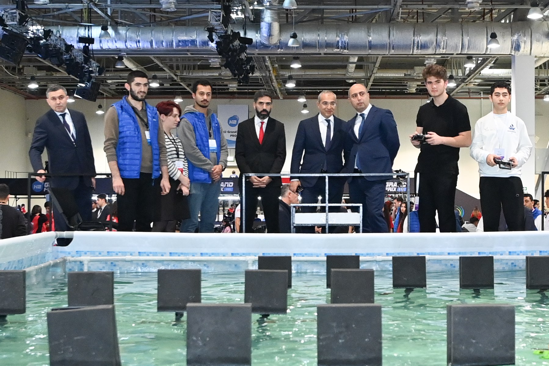 SAF 2023-ün üçüncü günündə dövlət rəsmiləri və millət vəkilləri yarışları izləyiblər