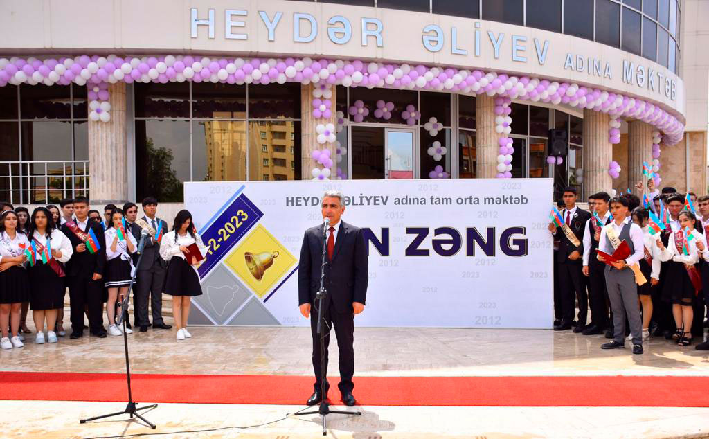 Elm və təhsil naziri Naxçıvanda “Son zəng” tədbirində