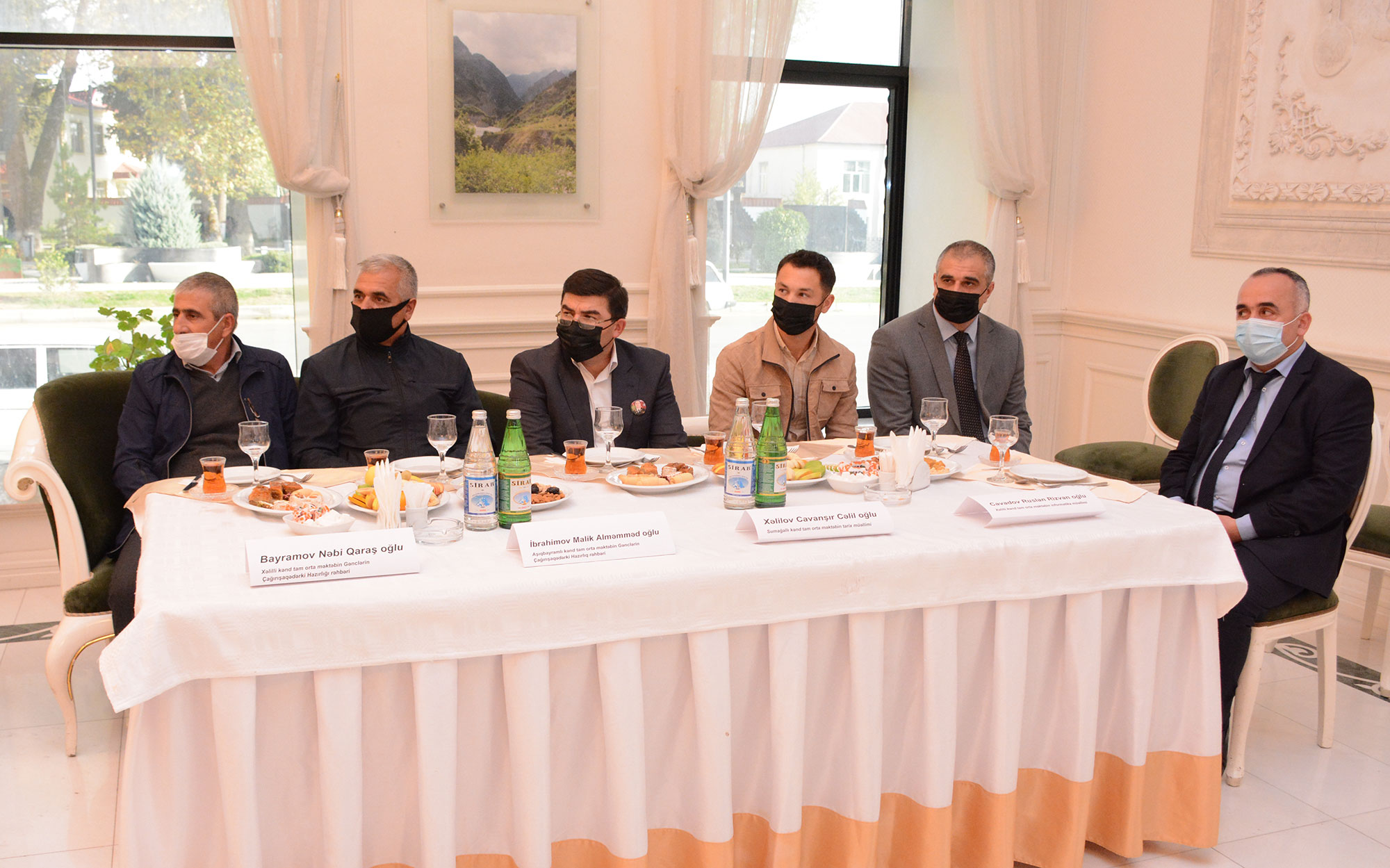 İsmayıllıda Vətən müharibəsi iştirakçısı olan təhsil işçiləri ilə görüş
