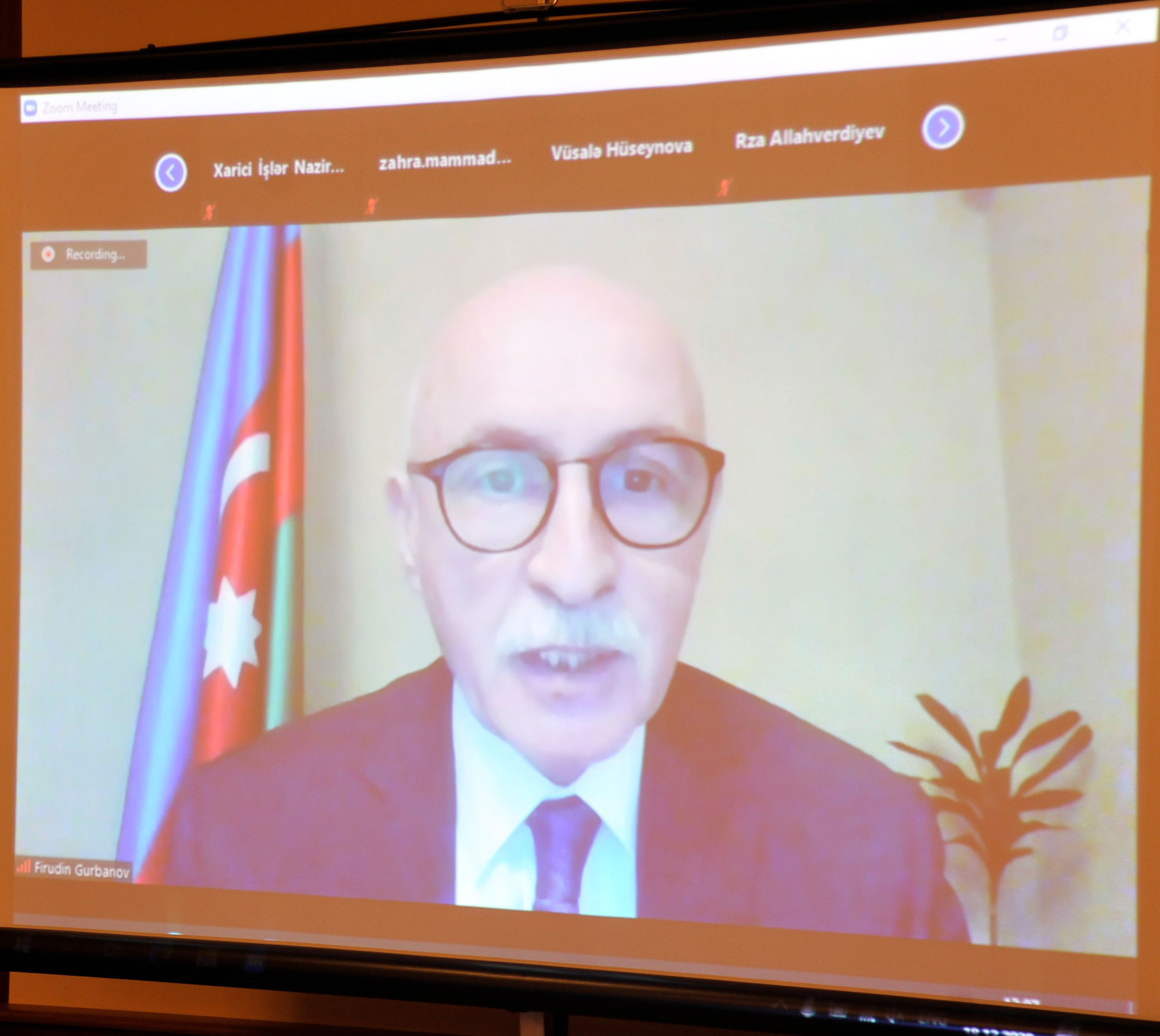 Məişət zorakılığı və uşaq hüquqları mövzusunda videokonfrans