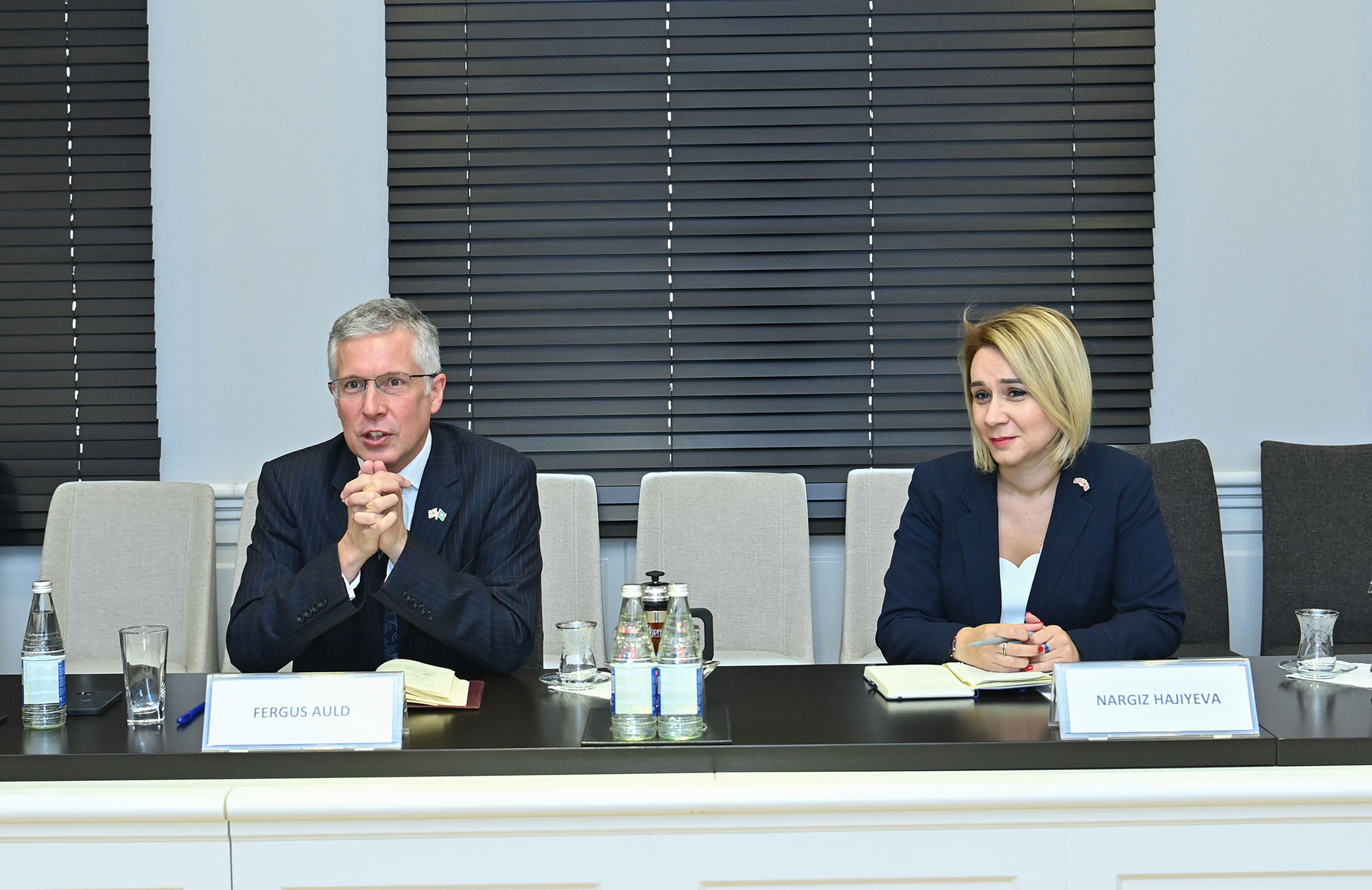 Elm və təhsil naziri Birləşmiş Krallığın ölkəmizdəki səfiri ilə görüşüb
