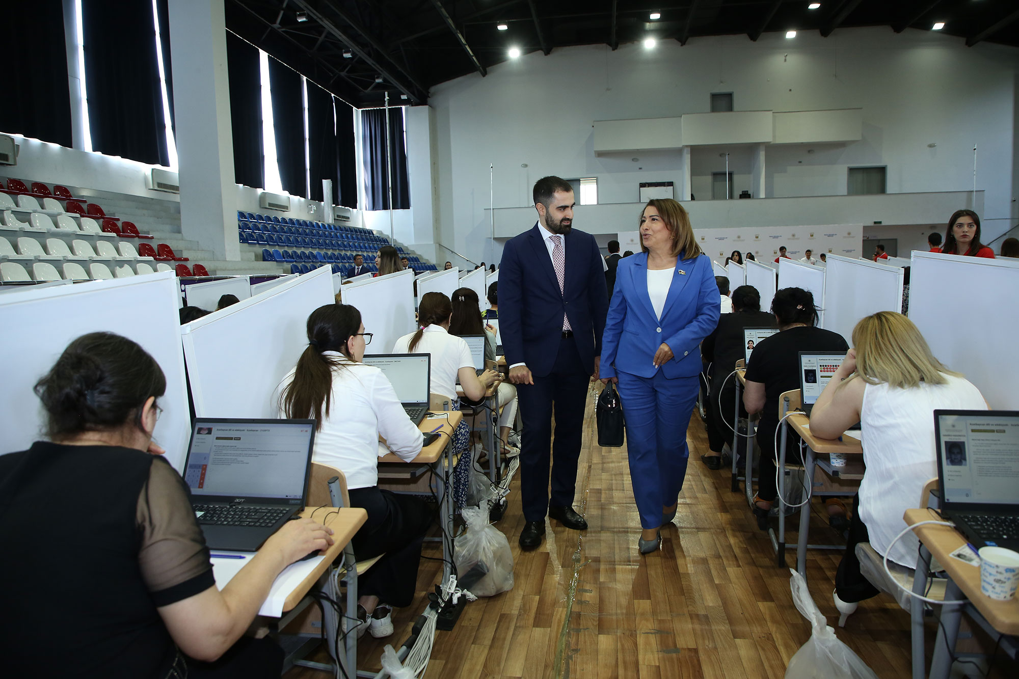 Sertifikatlaşdırma imtahanlarının son günü izlənilib