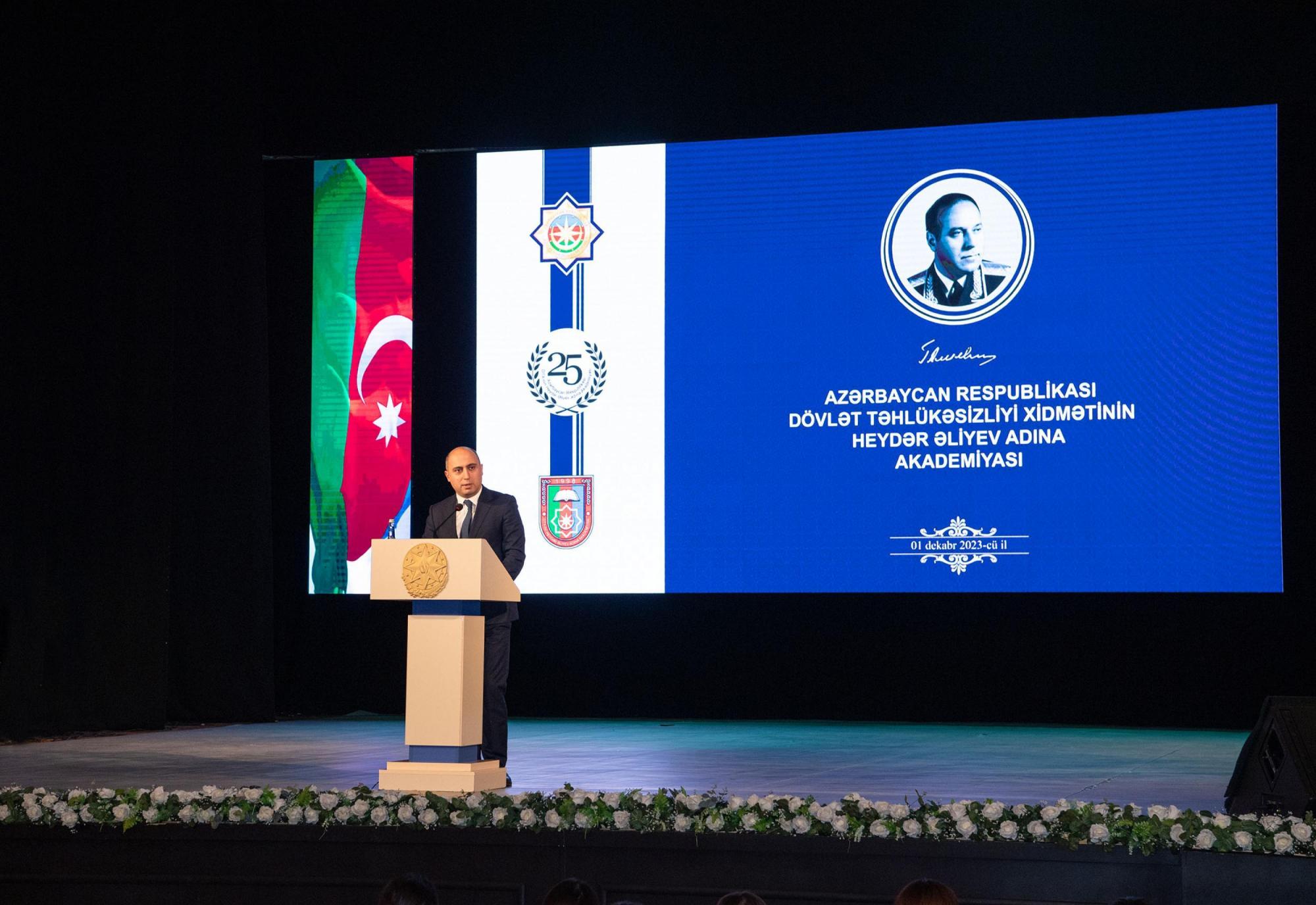 DTX-nin Akademiyasının 25 illik yubileyi ilə bağlı tədbir keçirilib