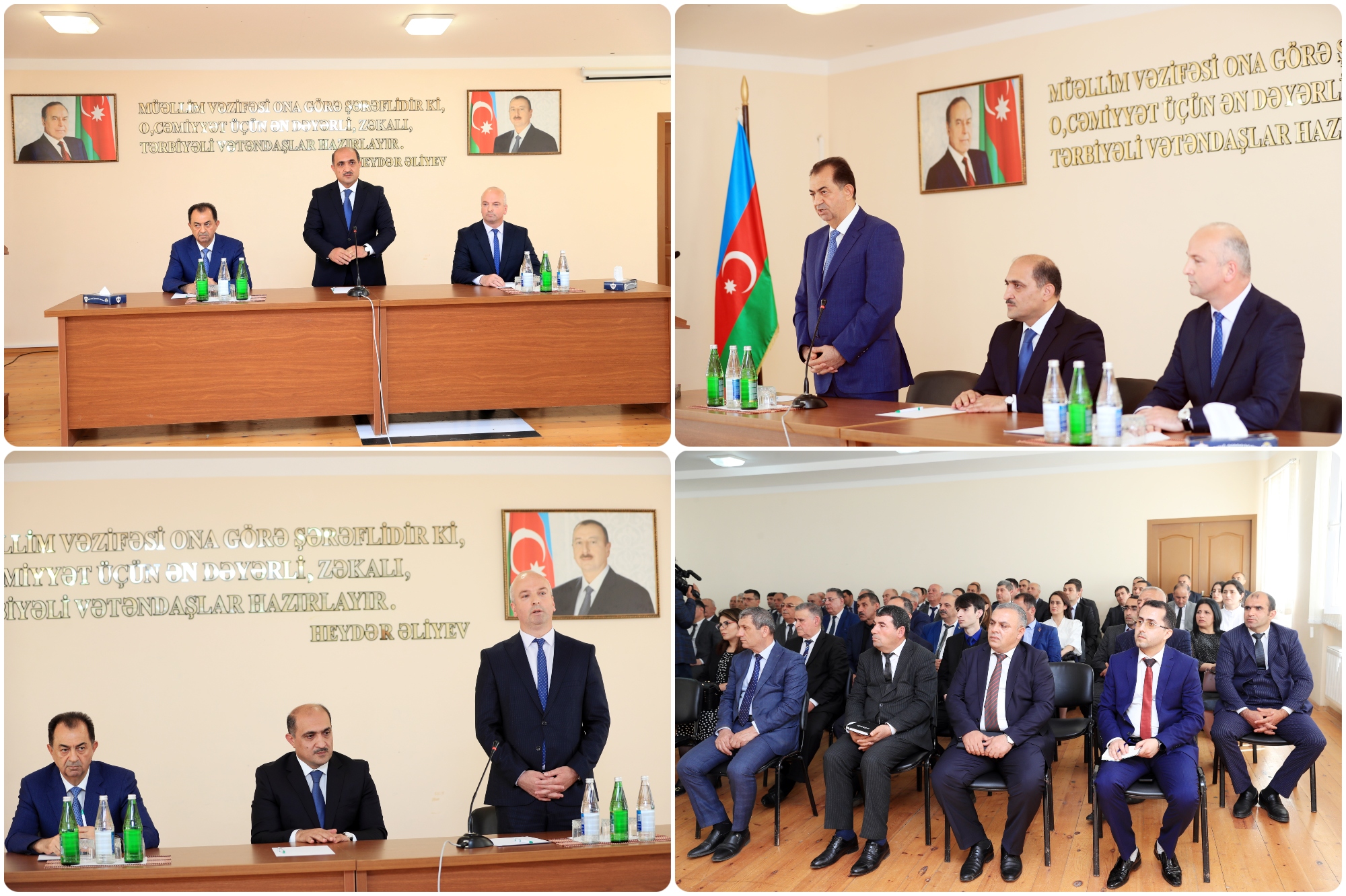 Regional təhsil idarələrinin müdirlərinin təqdimat mərasimi keçirilib