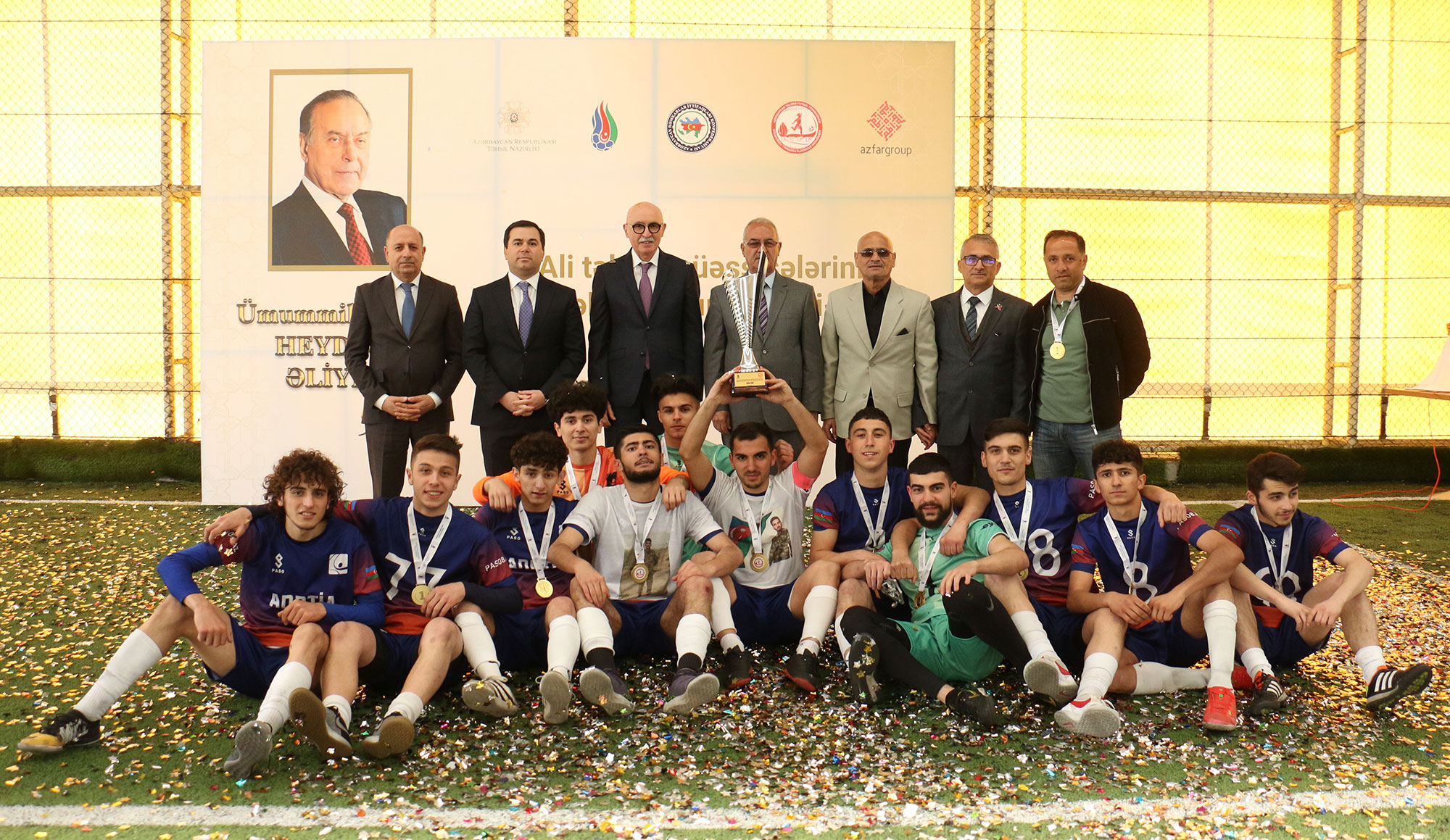 Tələbələr arasında mini-futbol üzrə çempionat başa çatıb
