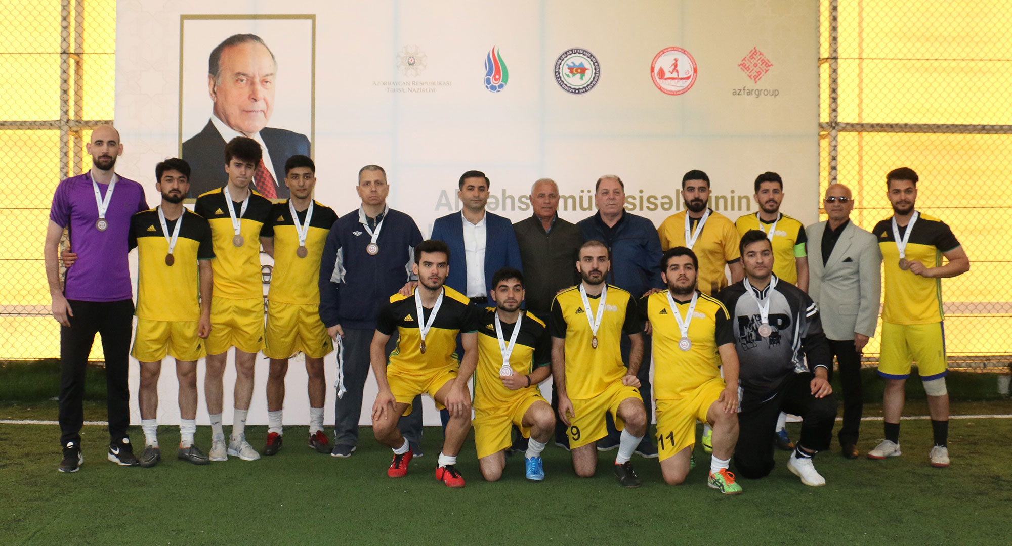 Tələbələr arasında mini-futbol üzrə çempionat başa çatıb