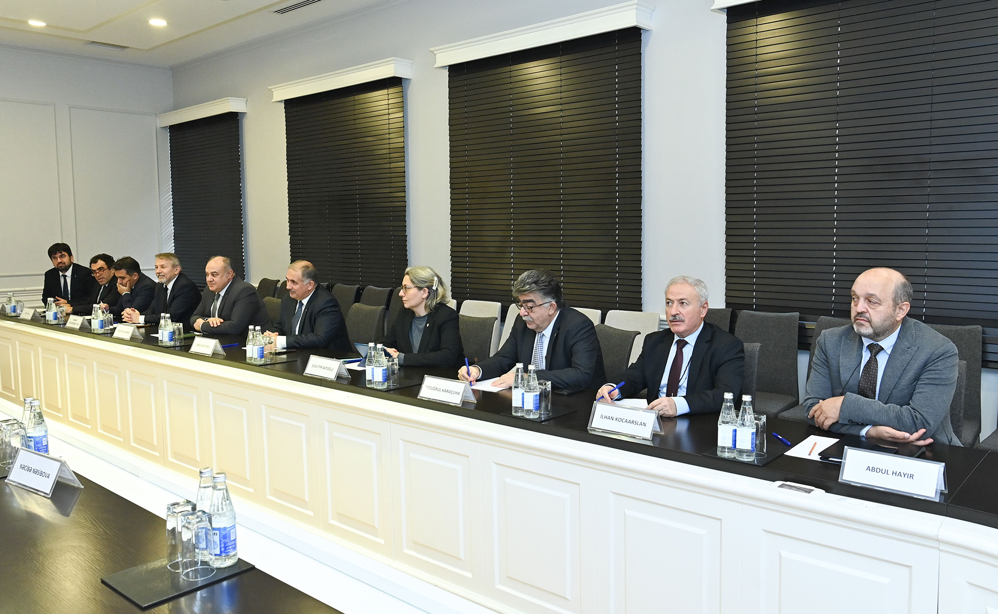 Elm və təhsil nazirinin müavini İstanbul Texniki Universitetinin rektoru ilə görüşüb