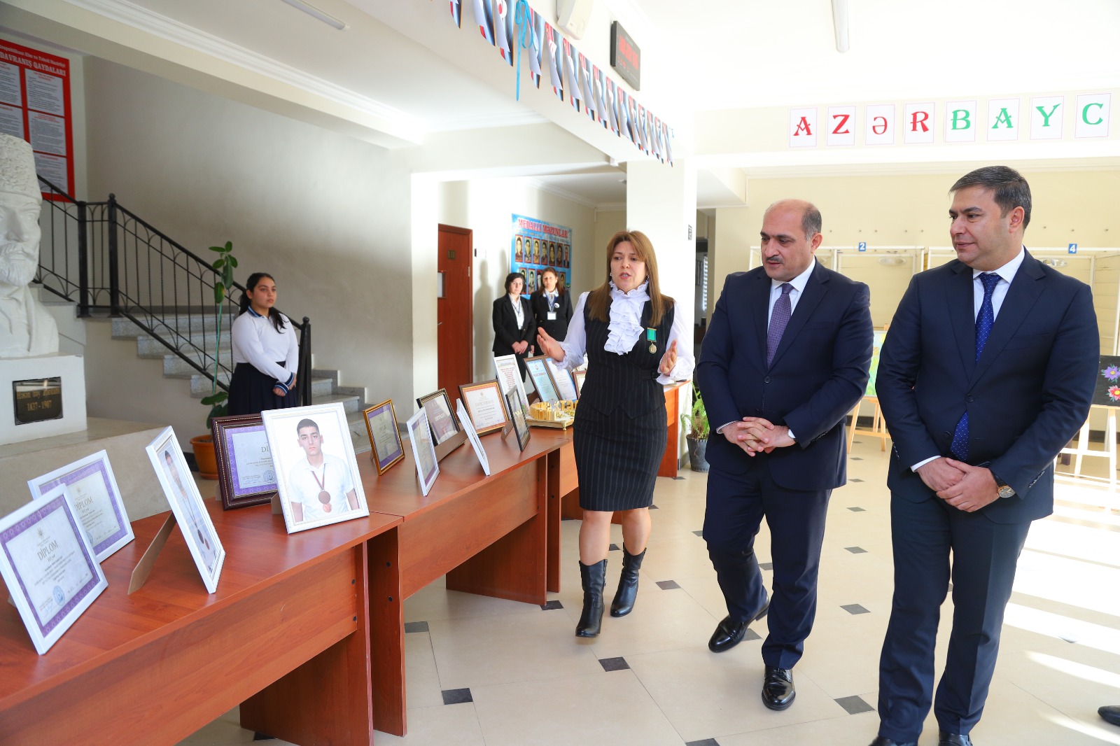 Nazir müavini İdris İsayev Zərdabda olub