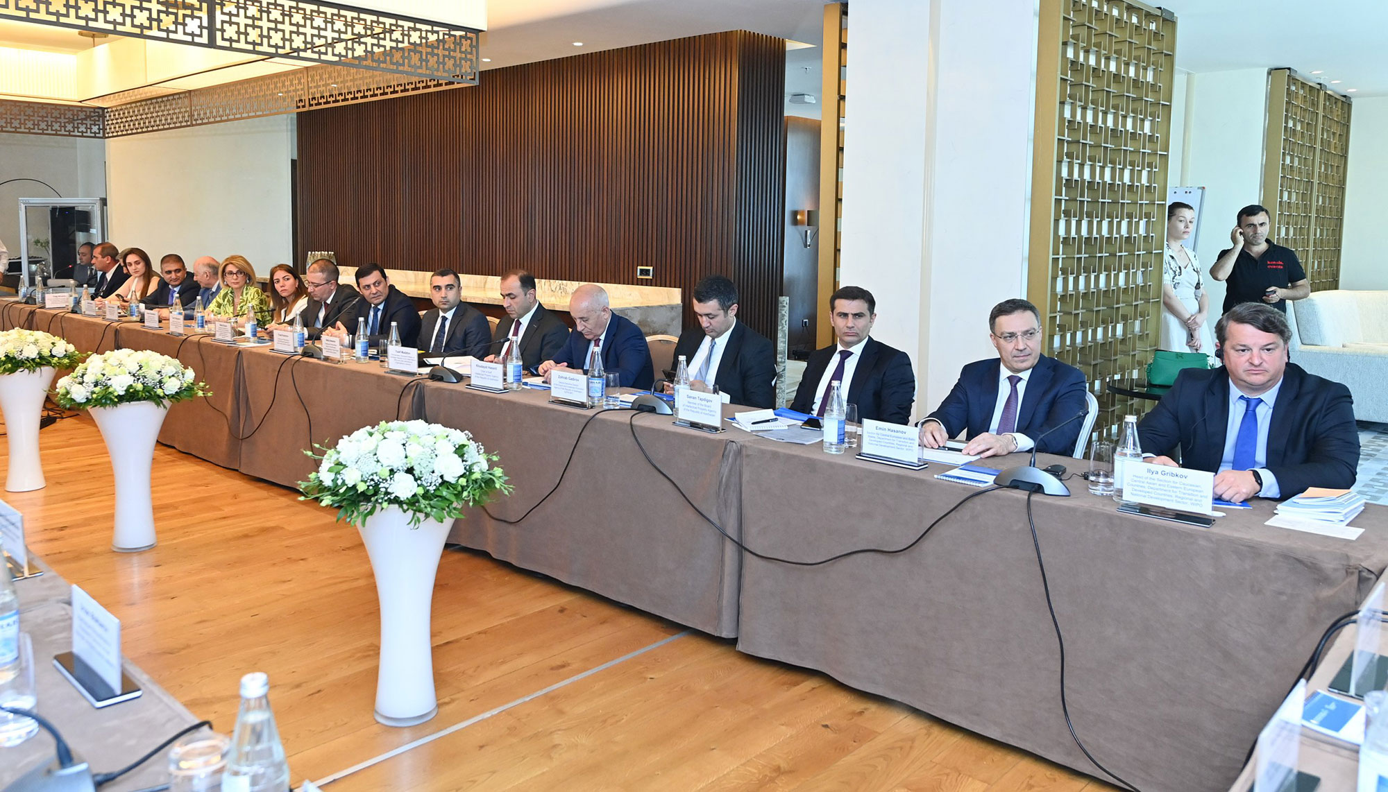 Emin Əmrullayev Əqli Mülkiyyət Agentliyinin təşkil etdiyi “dəyirmi masa”da çıxış edib