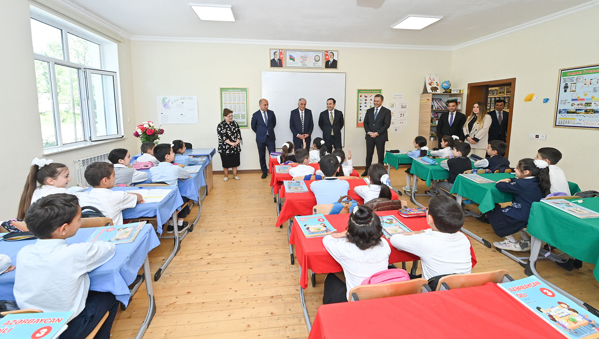 Nazir İsmayıllı şəhəri 6 nömrəli məktəbdə olub