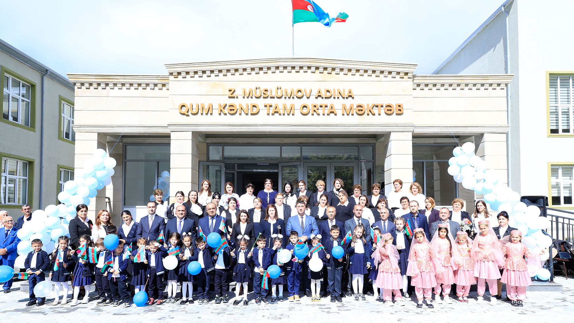 Qax, Zaqatala və Daşkəsəndə məktəb açılışları olub