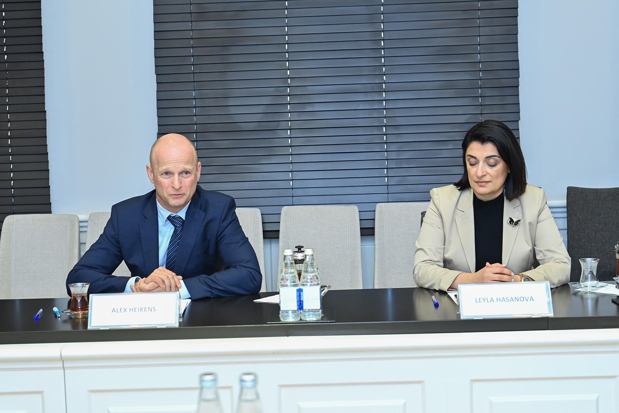 Elm və təhsil naziri UNICEF-in Azərbaycandakı nümayəndəsi ilə görüşüb