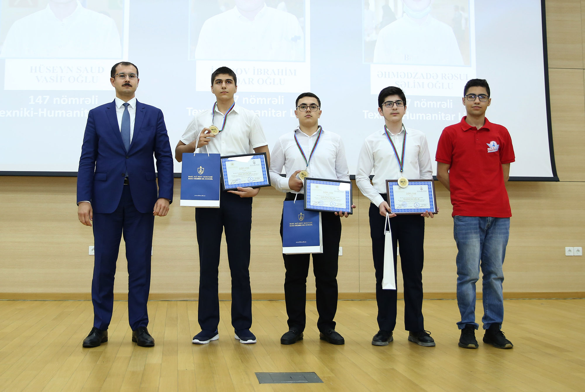 Bakı Elm Olimpiadasının qalibləri mükafatlandırılıb