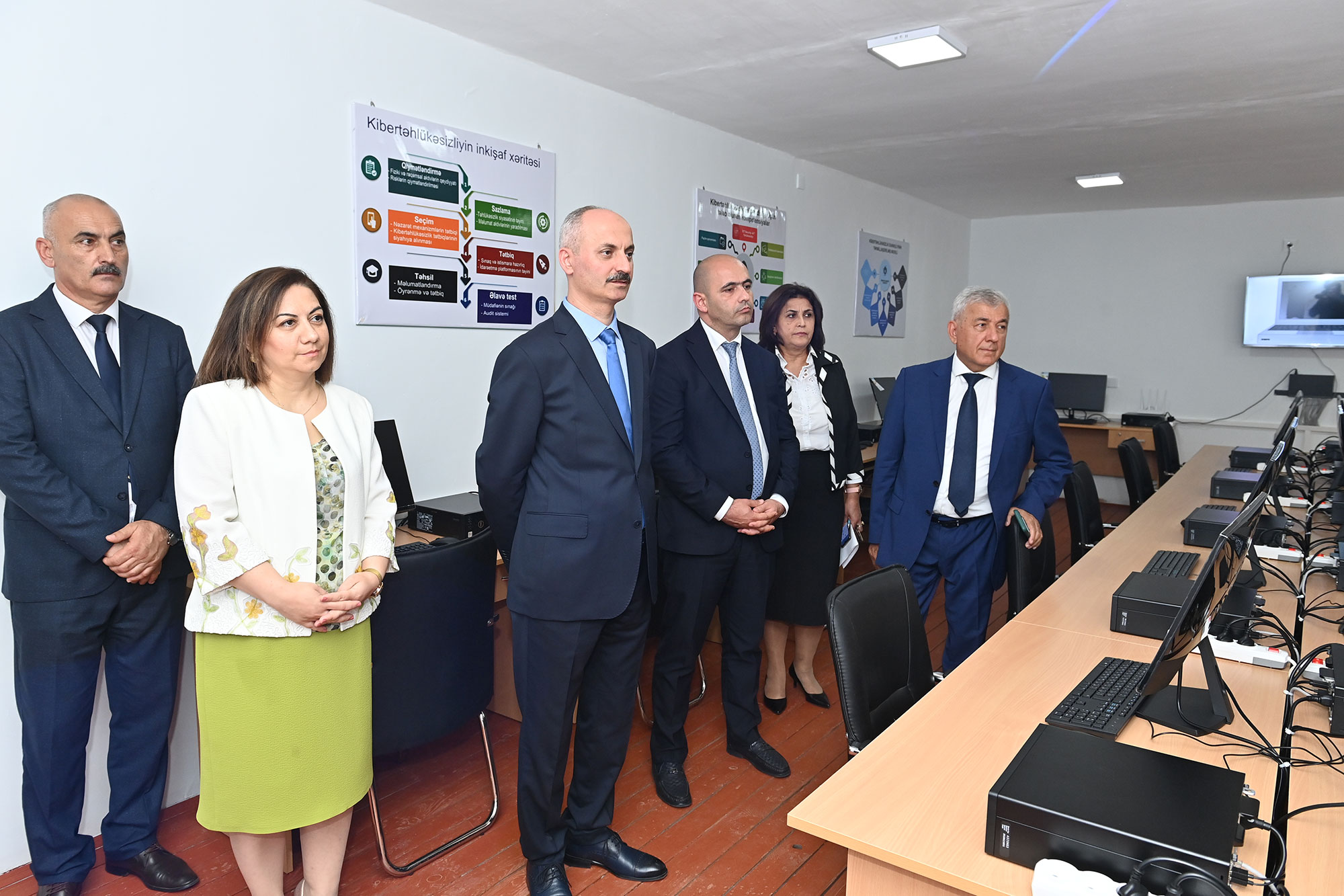 Mingəçevir Dövlət Universitetində Kiber Təhlükəsizlik Laboratoriyasının açılışı olub