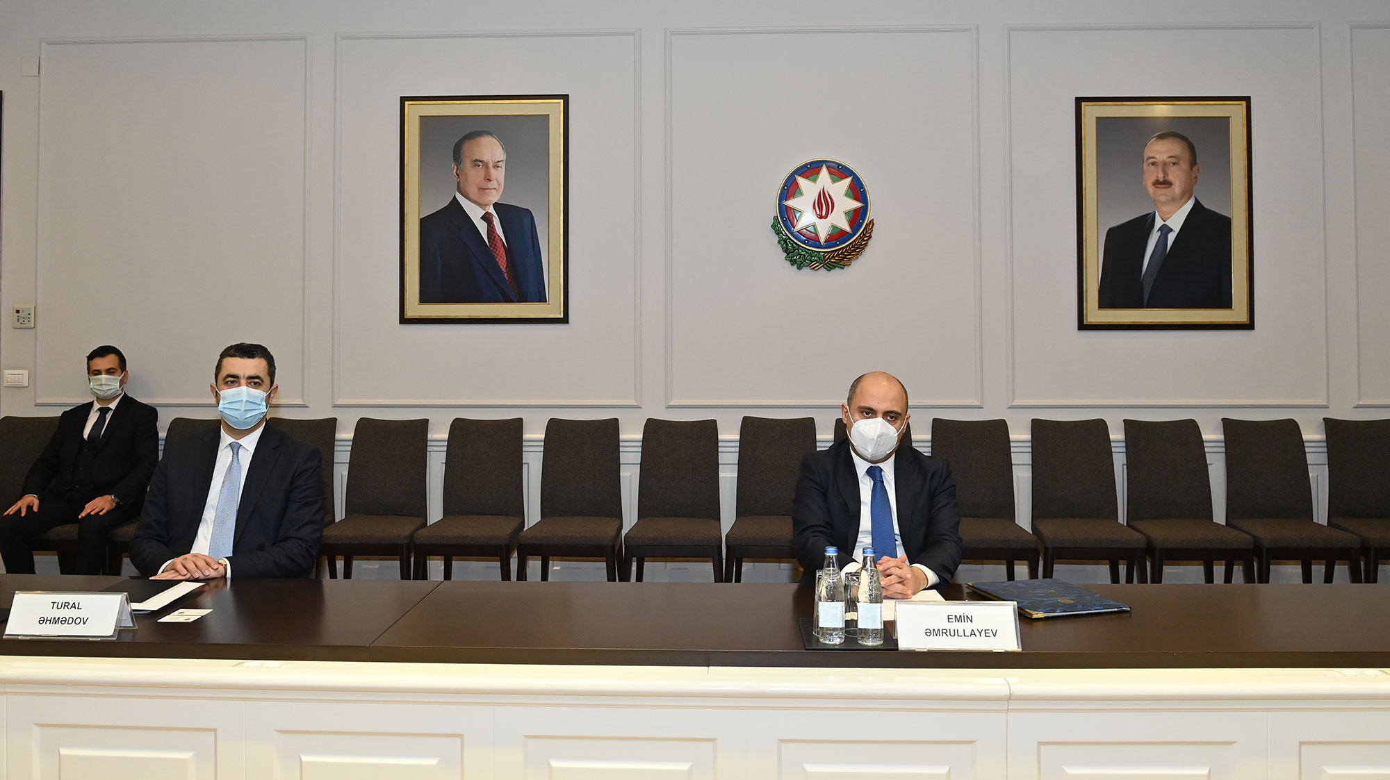 Təhsil naziri Türkiyənin Nişantaşı Universitetinin rektoru ilə görüşüb