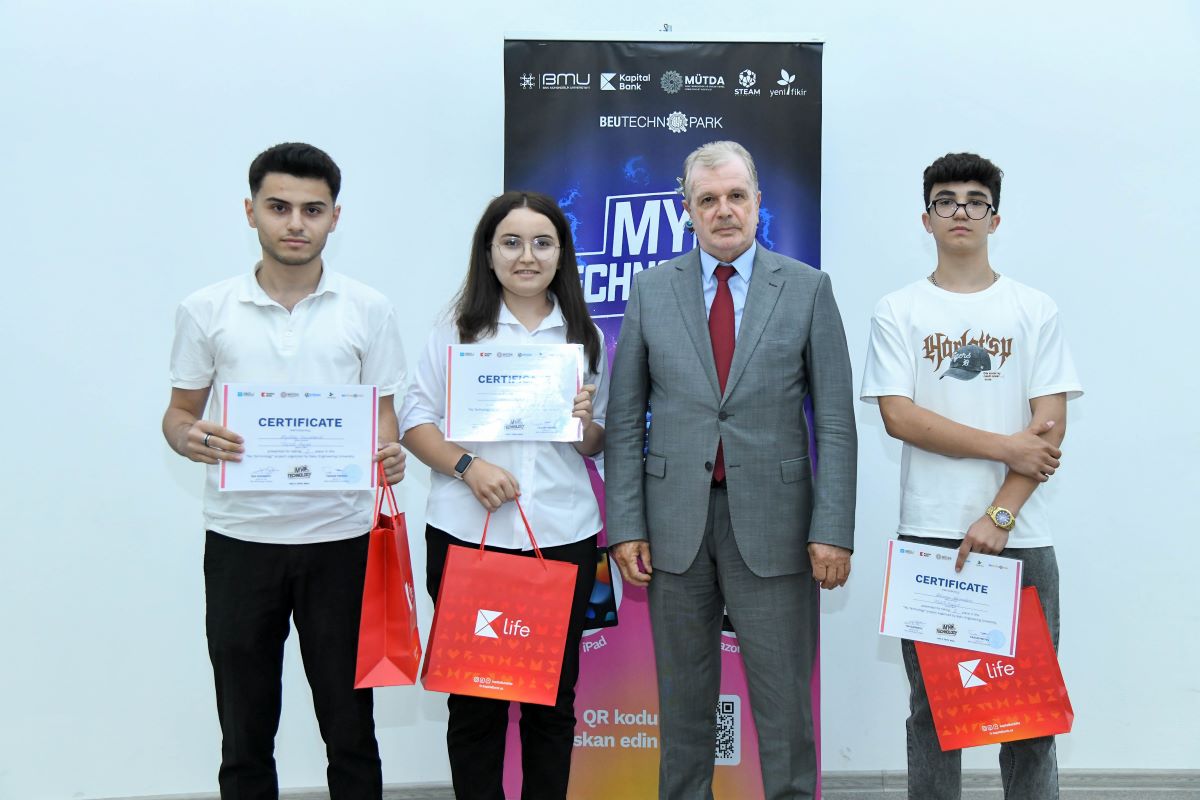 BMU Texnoparkının təşkil etdiyi “My Technology” müsabiqəsi başa çatıb