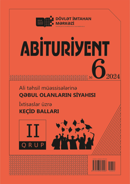 Dövlət İmtahan Mərkəzi “Abituriyent” jurnalının 6-cı nömrəsini nəşr edib