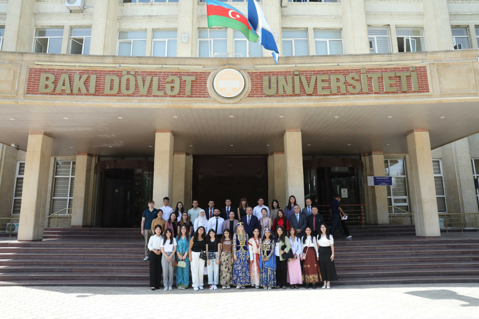 Çin Təhsil Nazirliyinin Dil Təhsili və Əməkdaşlıq Mərkəzinin nümayəndə heyəti BDU-da