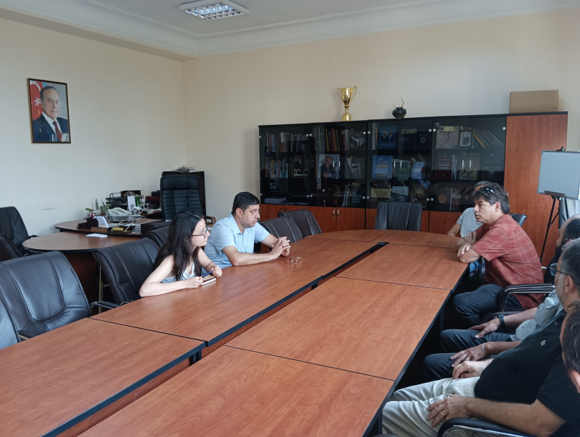 Tanınmış alimlər beynəlxalq layihə çərçivəsində elmi tədqiqatlarını təqdim ediblər