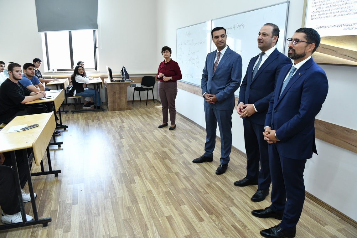 ADNSU tələbələri ilə “Qarabağın dirçəlişində həmrəyliyin rolu” mövzusunda görüş keçirilib