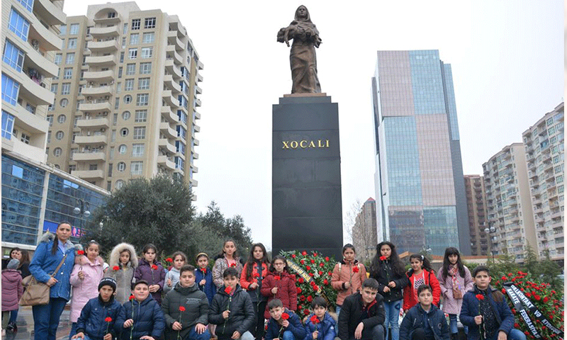 Məktəblərdə Xocalı soyqırımına dair silsilə tədbirlər