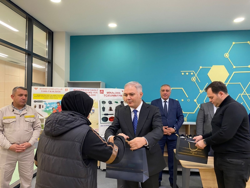 Füzulidə daha 30 ailəyə evlərinin açarları təqdim olunub