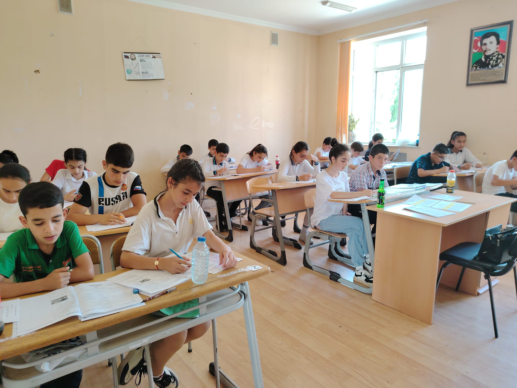 Mərkəzi Aran RTİ-nin tabeliyindəki ümumi təhsil müəssisələrində VII sinif şagirdləri üçün monitorinq keçirilib