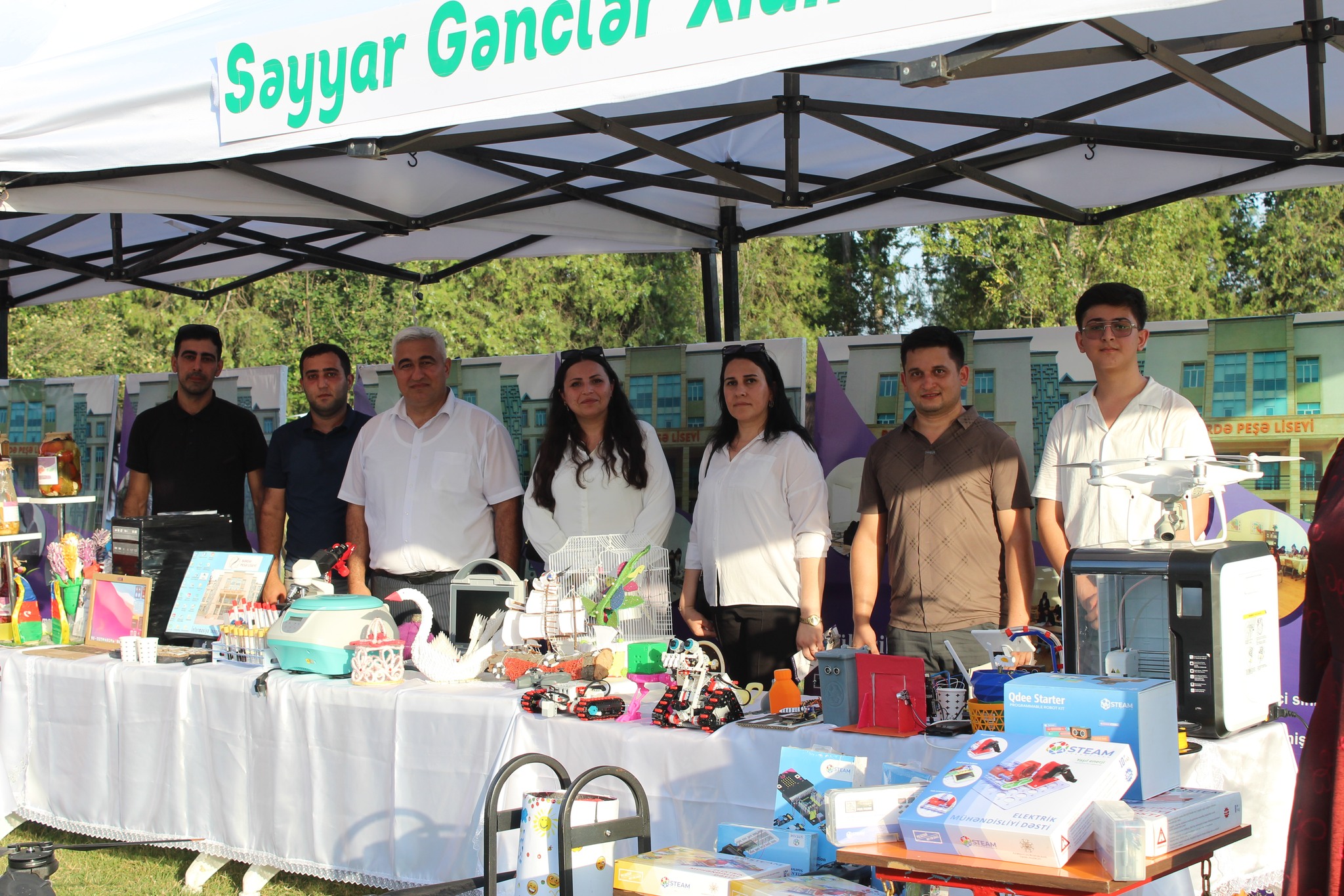 “Səyyar Gənclər Xidməti” layihəsi çərçivəsində gənclərə peşə təhsili haqqında məlumat verilib